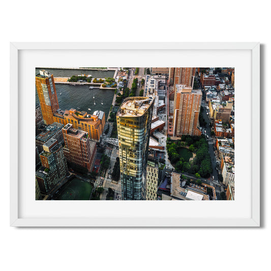 Fine art print of 111 Murray Street and Hudson River Park