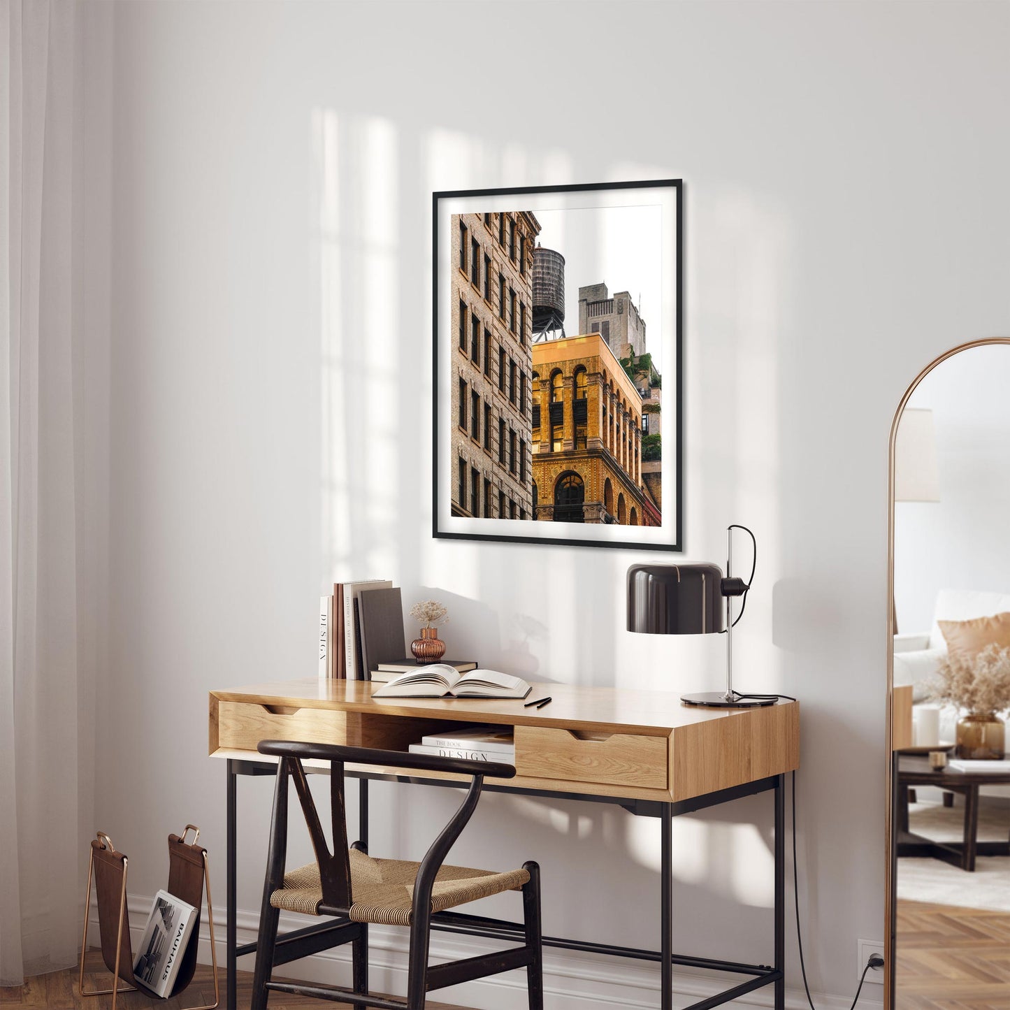 Fine art print of Water Tower on 19 W 4th Street Greenwich Village New York City