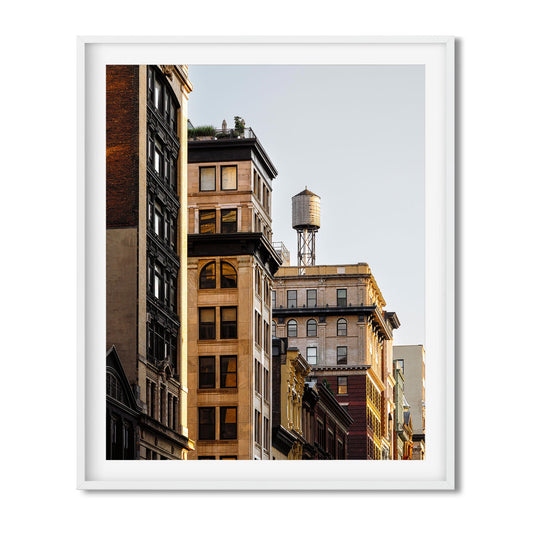 Fine art print of Water Tower on 666 Broadway NoHo Manhattan New York City
