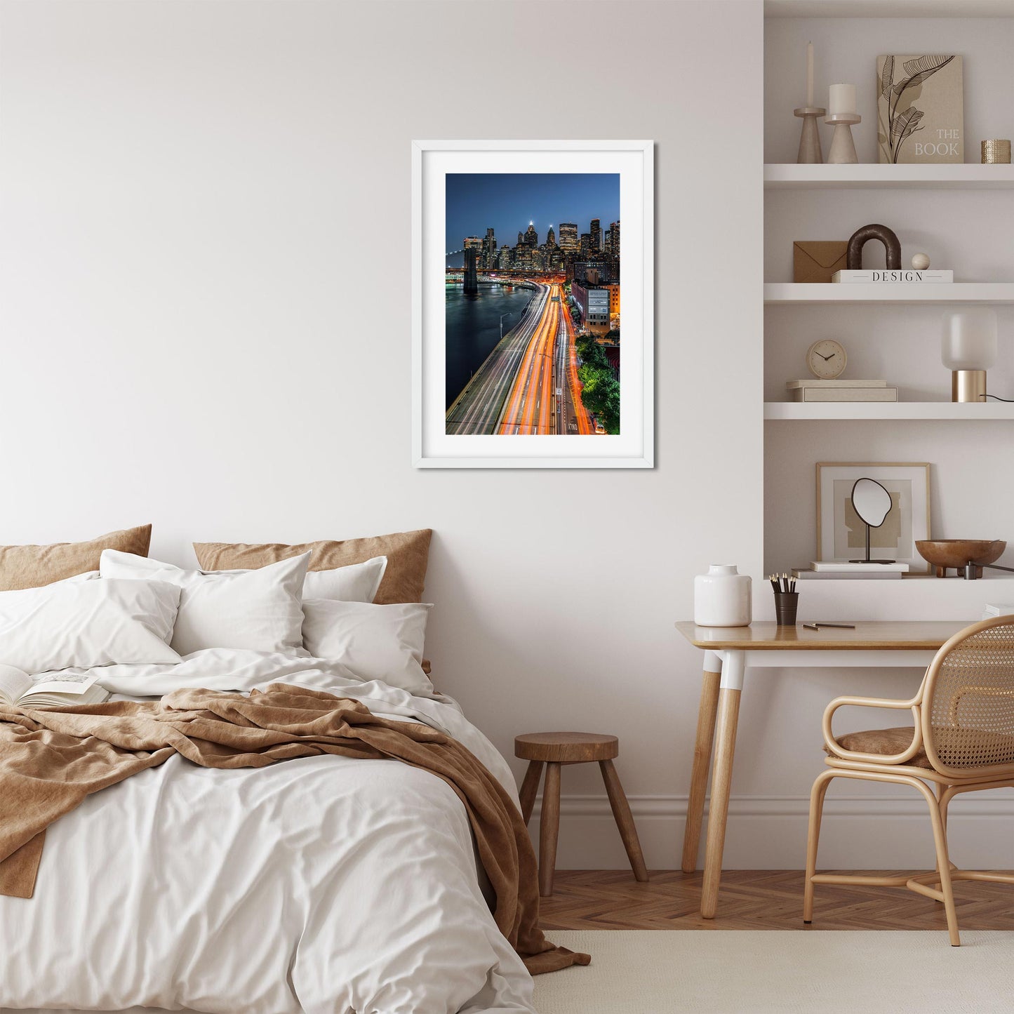 Fine art print of Franklin D. Roosevelt East River Drive at Night