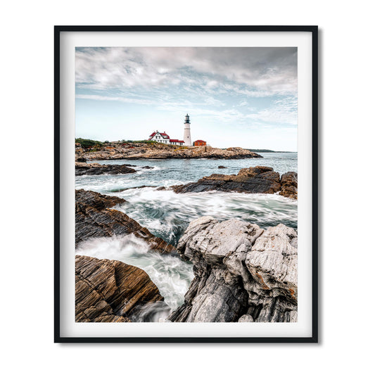 Fine art print of Portland Head Light in Cape Elizabeth, Maine