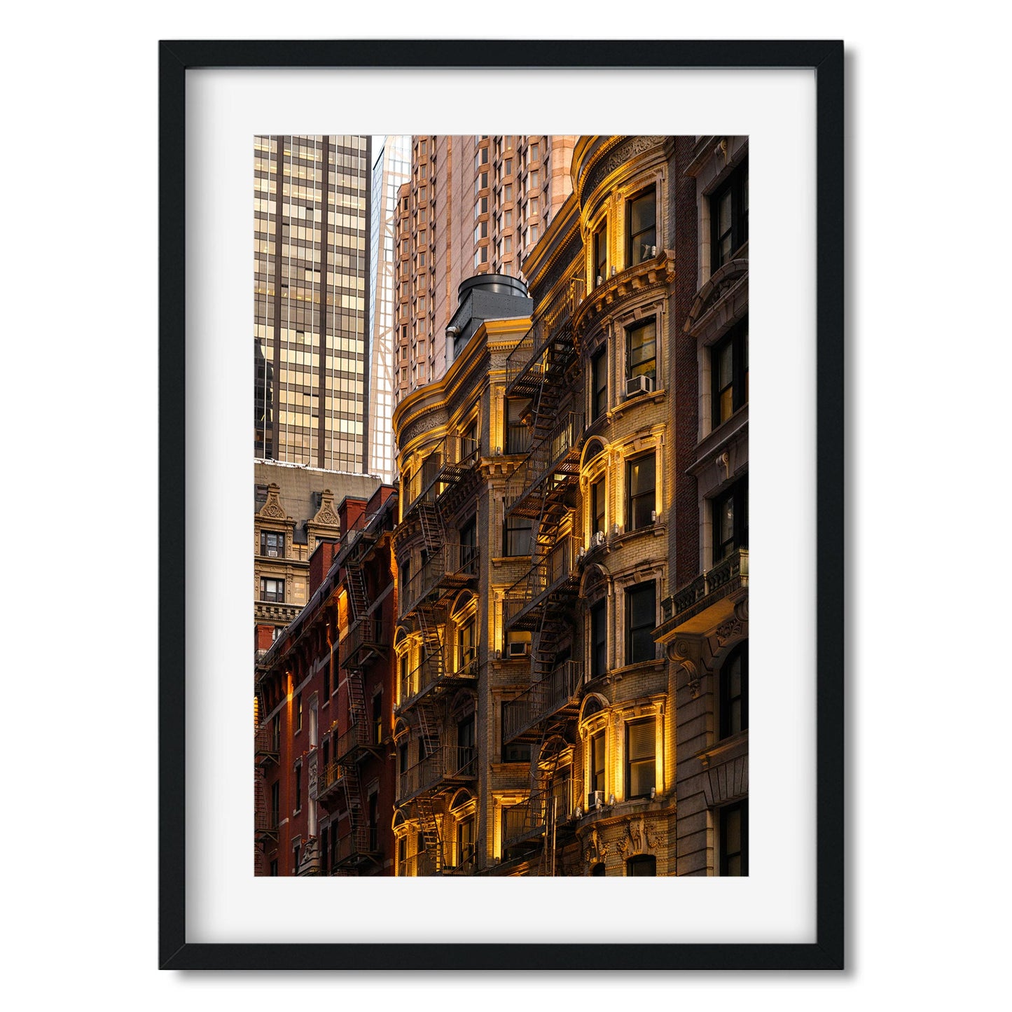 Fine art print of Light of Hell's Kitchen Midtown West Manhattan NYC