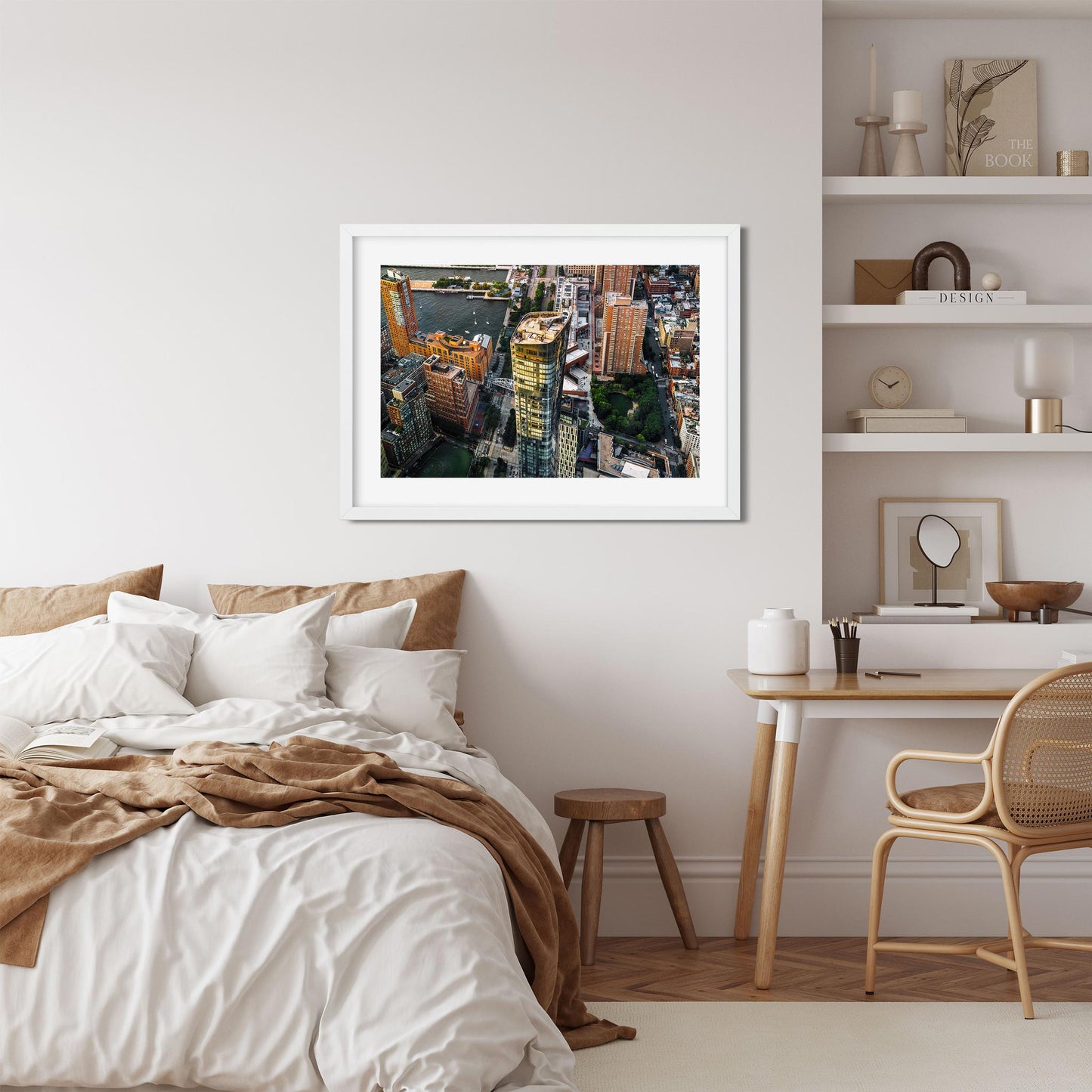 Fine art print of 111 Murray Street and Hudson River Park