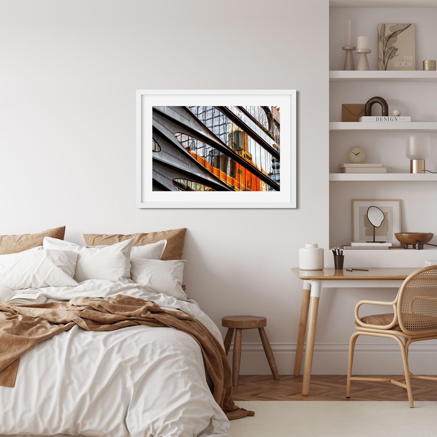 Fine art print of Water Tower and Zaha Hadid Chelsea New York City