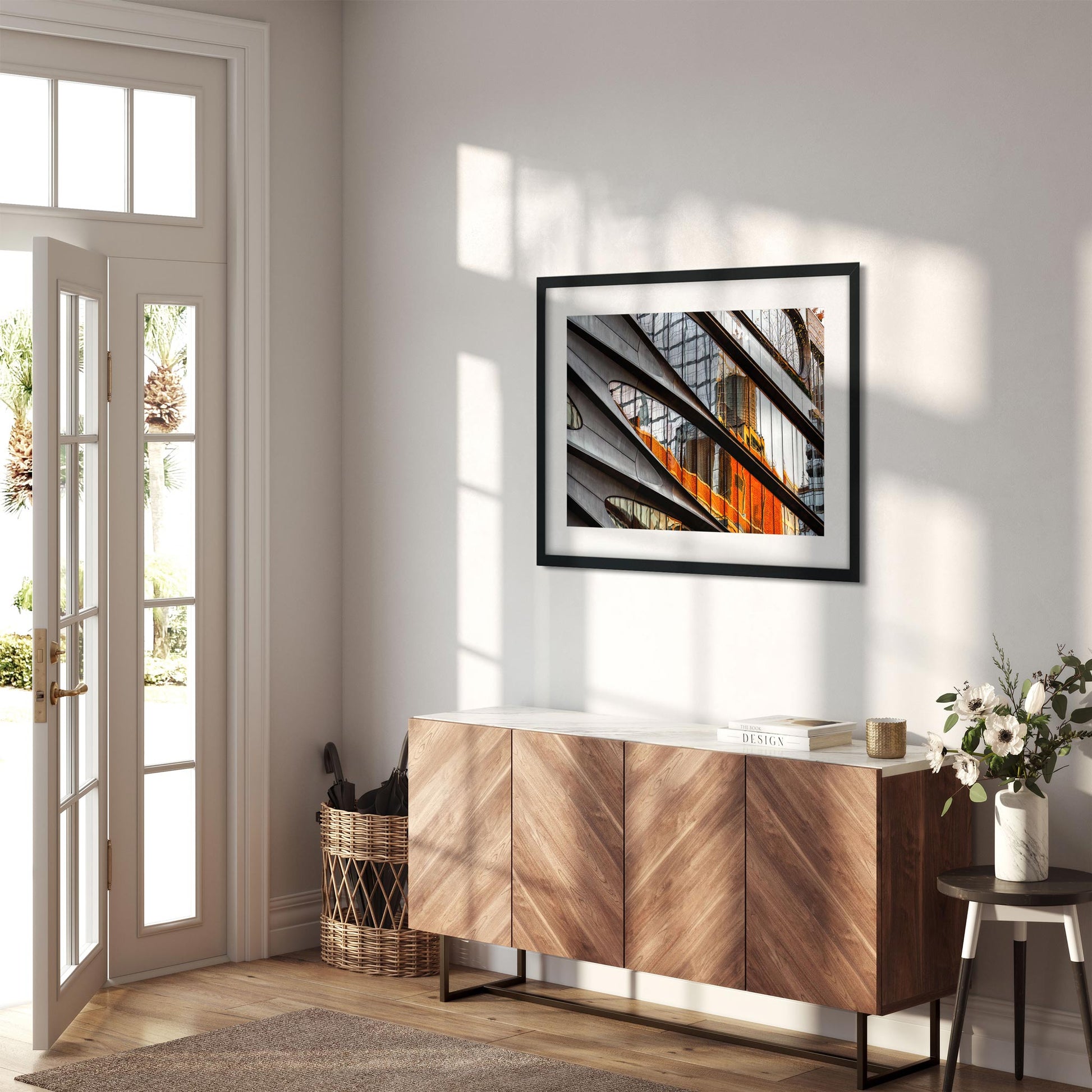 Fine art print of Water Tower and Zaha Hadid Chelsea New York City