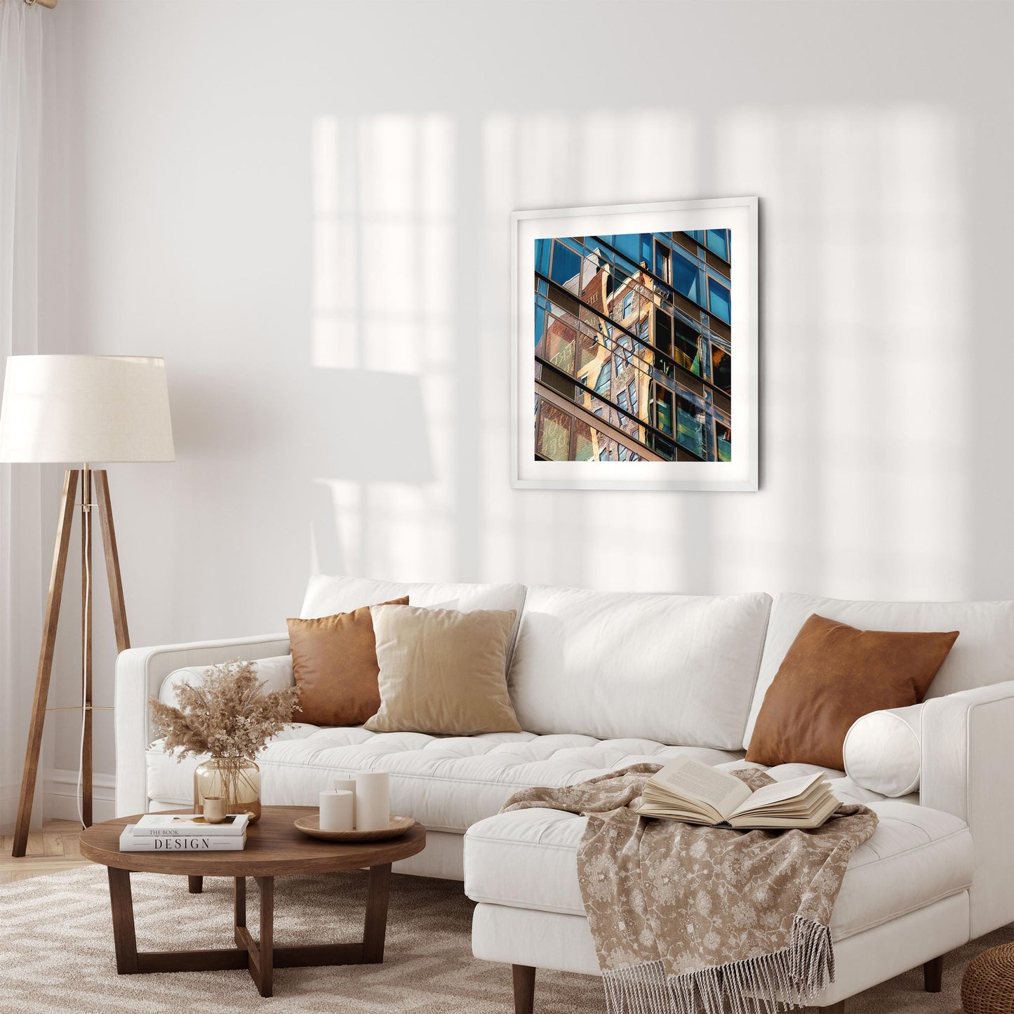 Fine art print of Historical Meets Modern on High Line Chelsea NYC