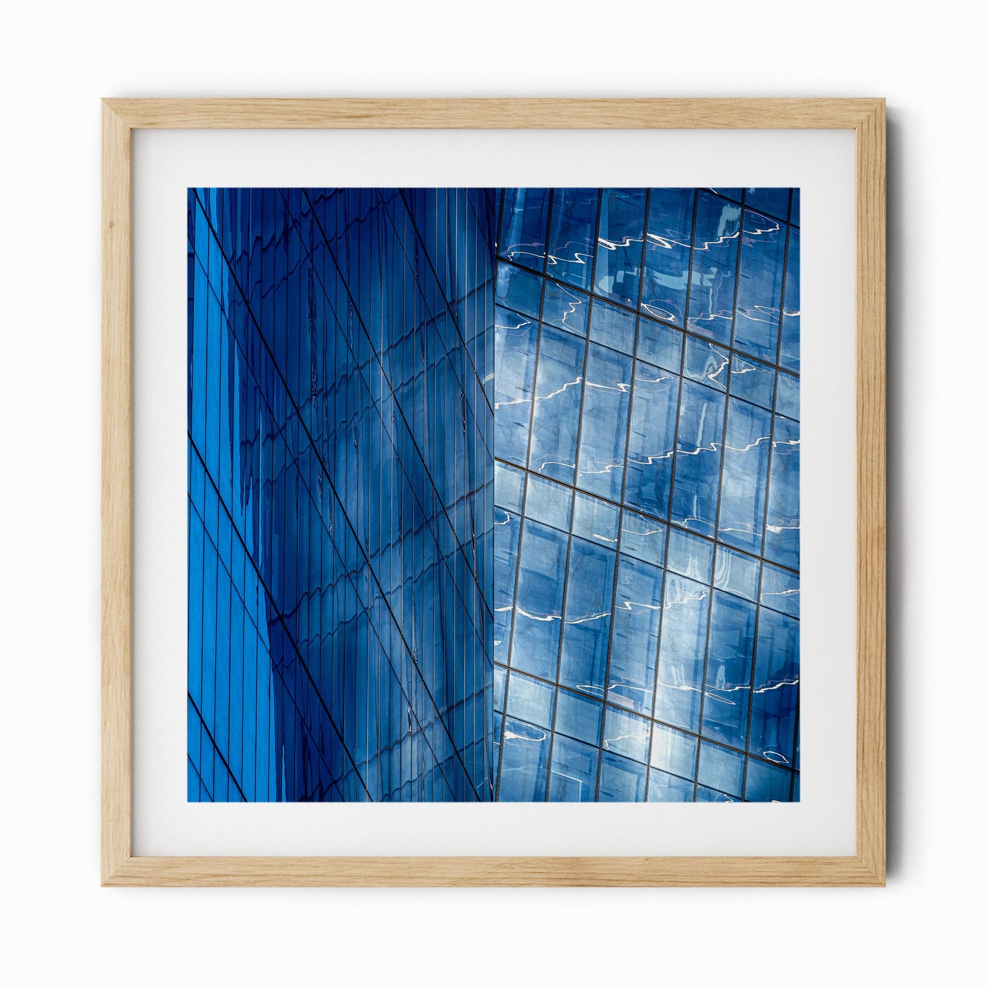 Fine art print of Modern Building Reflections in Hudson Yards NYC