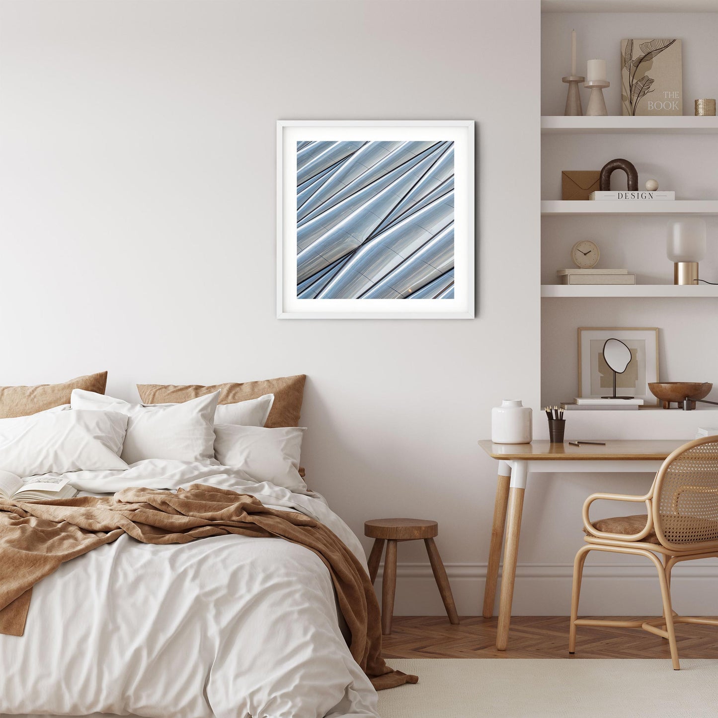 Fine art print of Abstract Exterior of The Shed Hudson Yards NYC