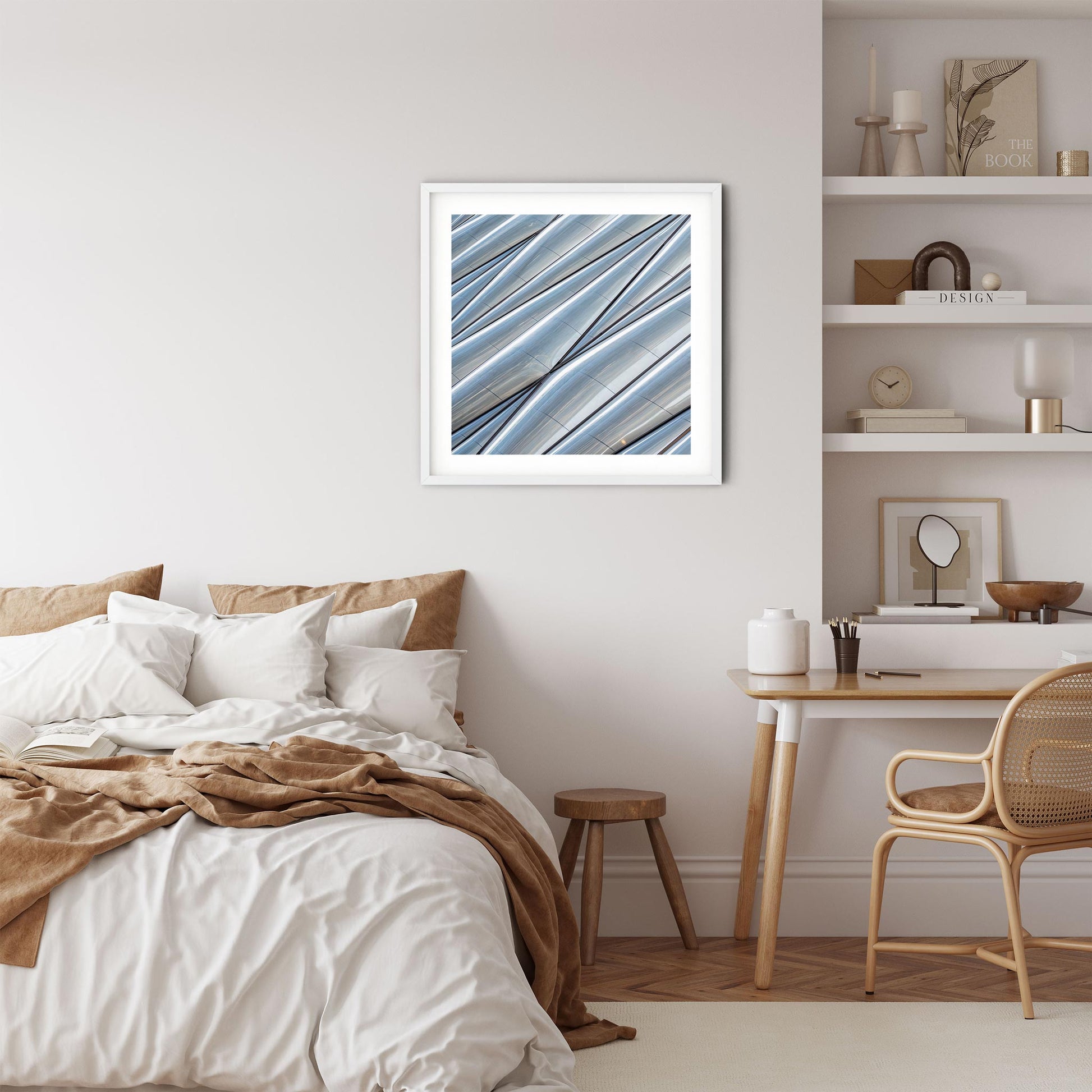 Fine art print of Abstract Exterior of The Shed Hudson Yards NYC