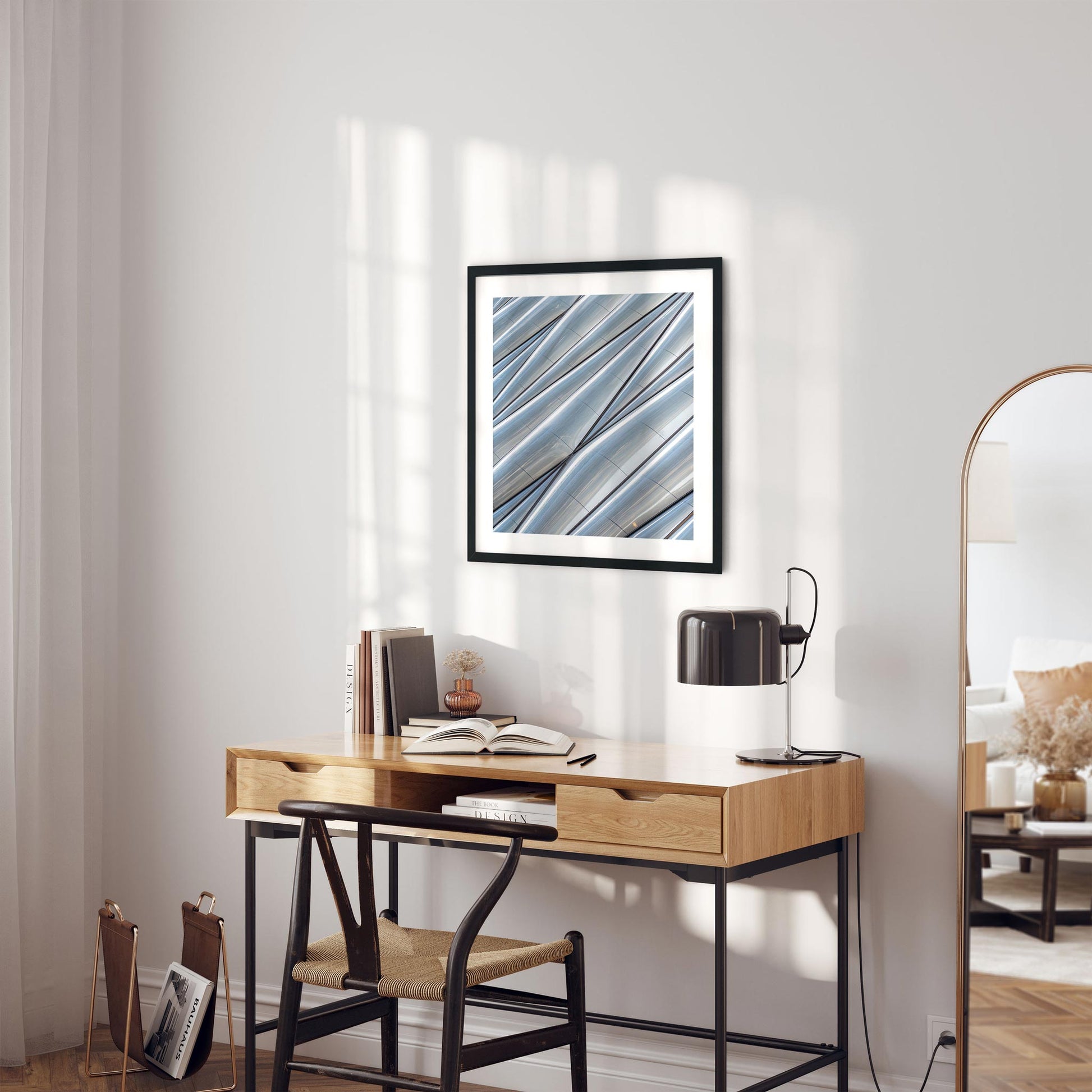 Fine art print of Abstract Exterior of The Shed Hudson Yards NYC