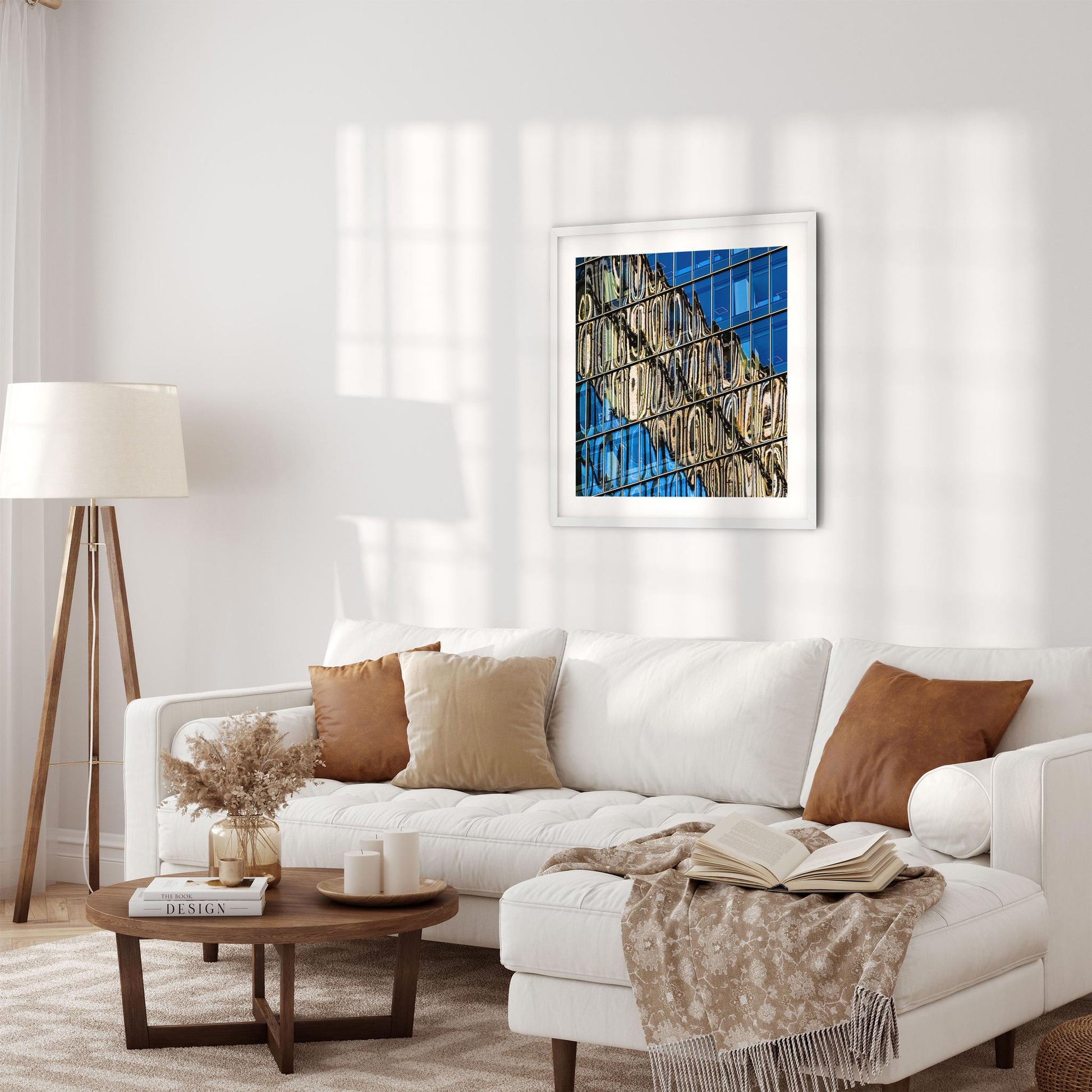 Fine art print of Building Reflections of Hudson Yards NYC
