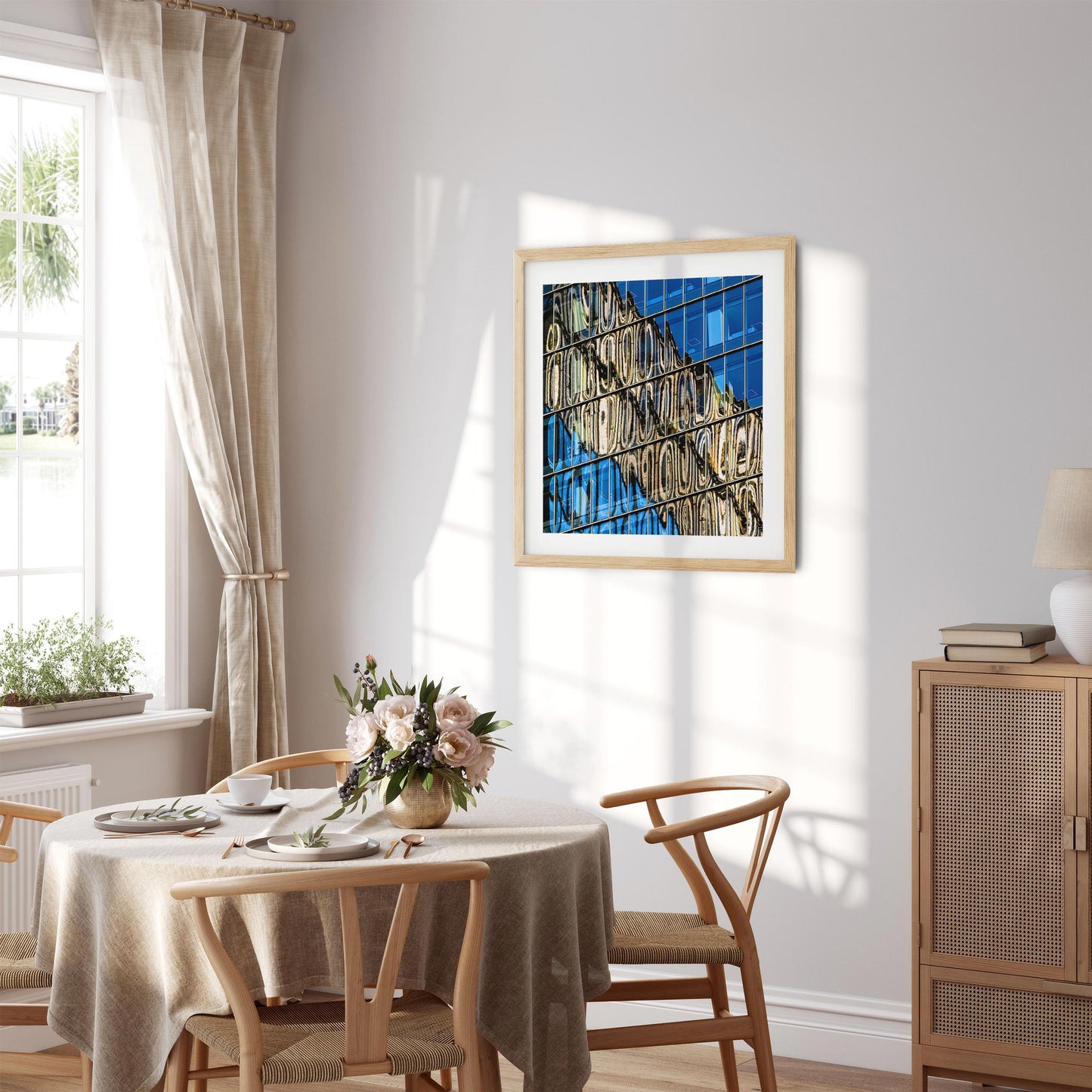 Fine art print of Building Reflections of Hudson Yards NYC