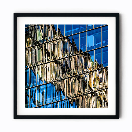 Fine art print of Building Reflections of Hudson Yards NYC
