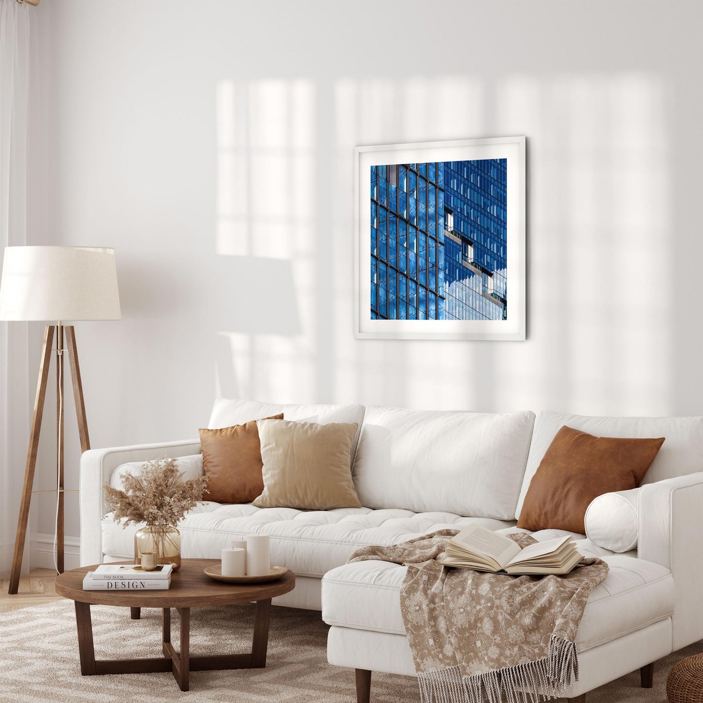 Fine art print of Building Reflections of Hudson Yards New York City