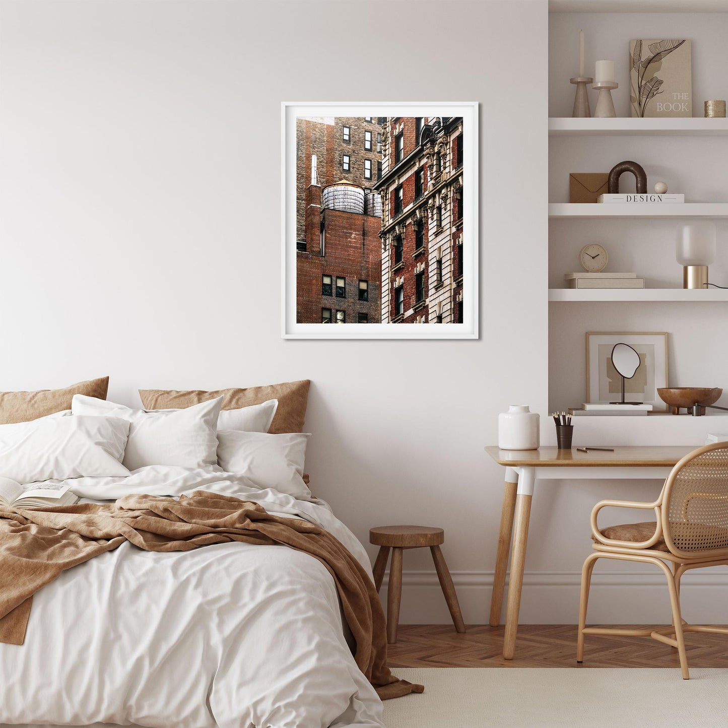 Fine art print of Water Tower in 8th Avenue Hell's Kitchen Manhattan NYC
