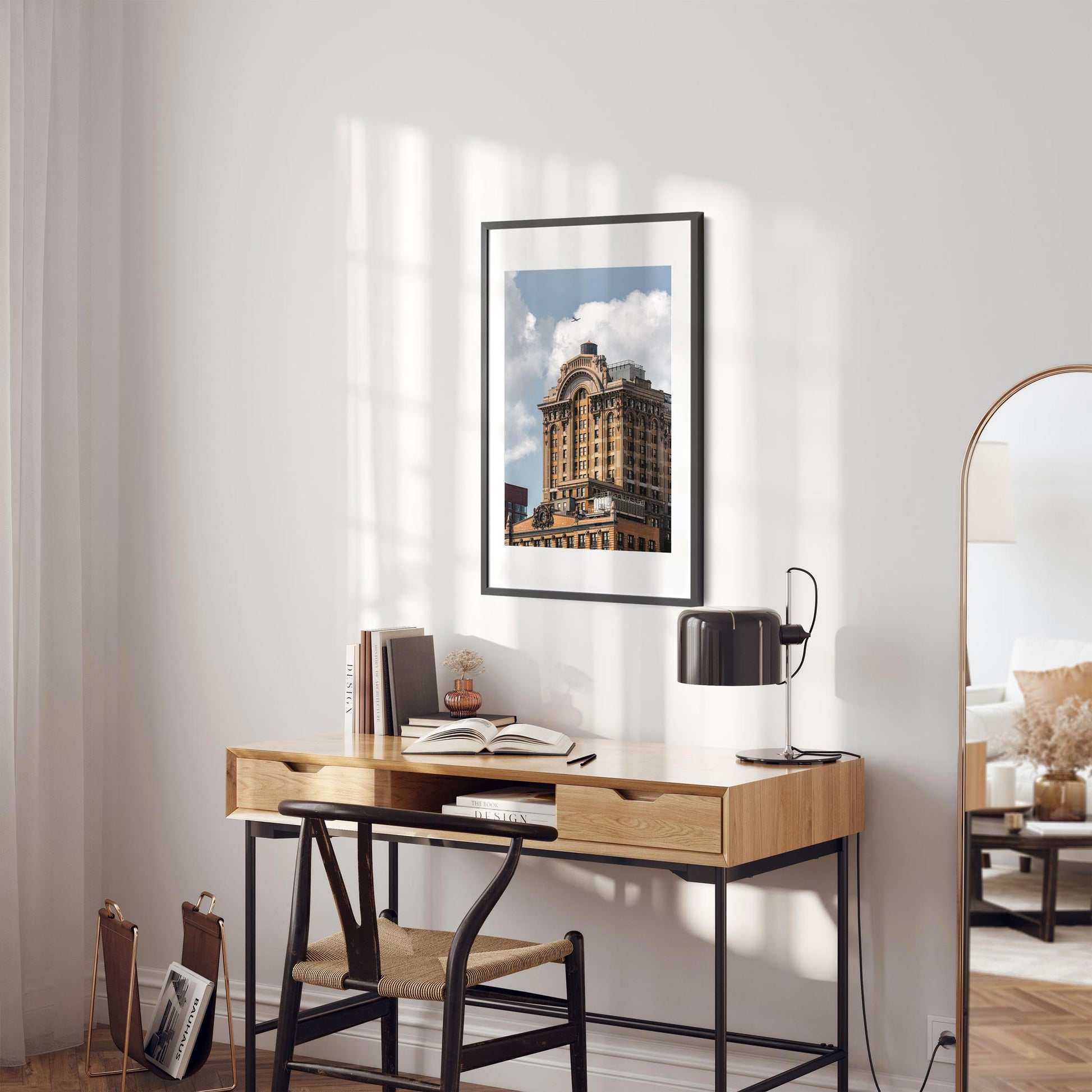 Fine art print of The Whitehall Building in Lower Manhattan NYC