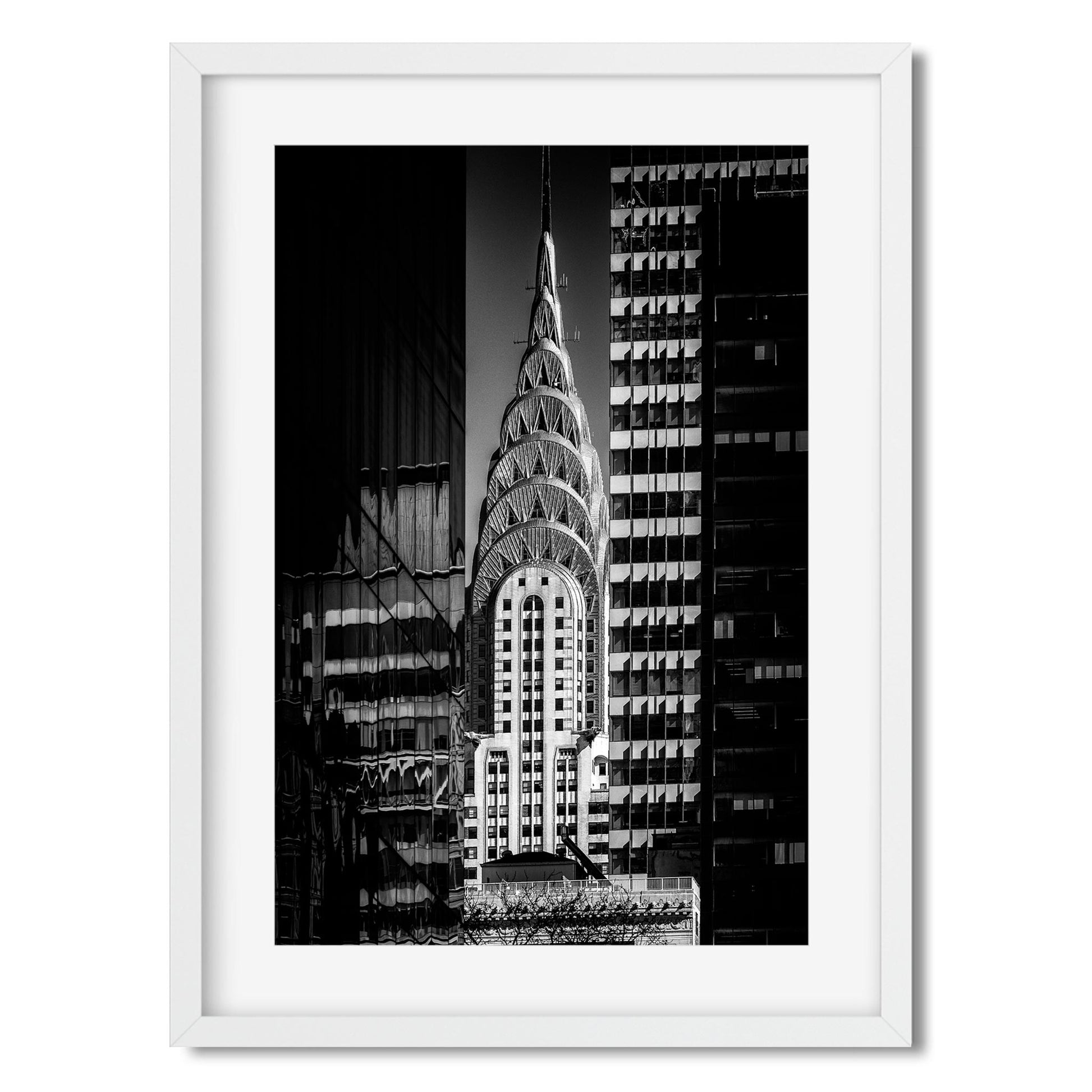 Fine art print of Shadow of Chrysler Building New York City