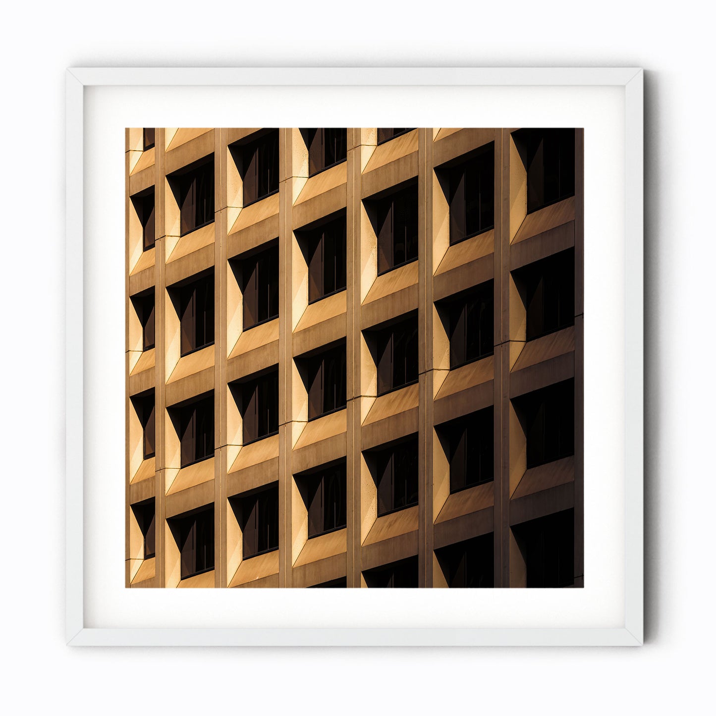 City Abstract Fine Art Print of 55 Water Street New York City