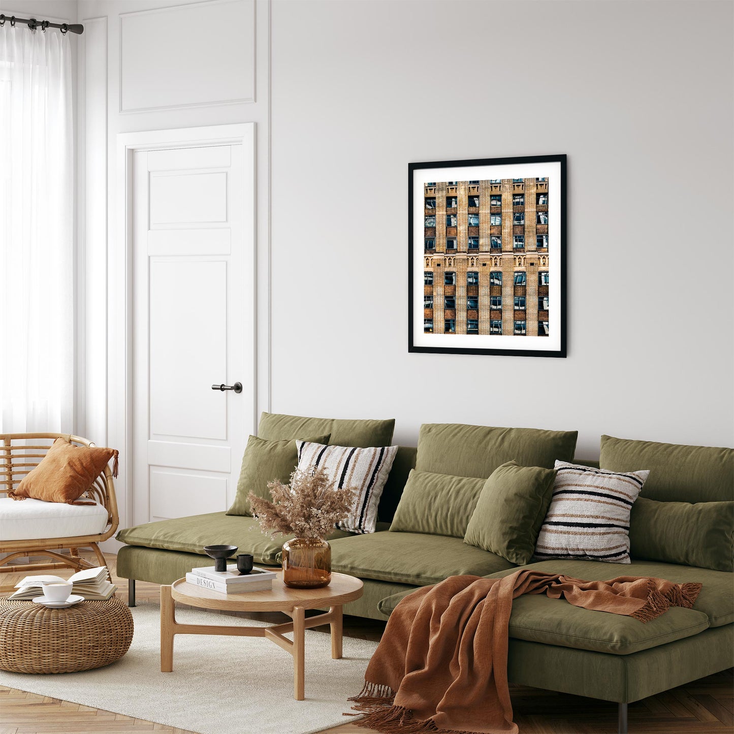 City Abstract Photography Color Fine Art Print of Wall Street New York City