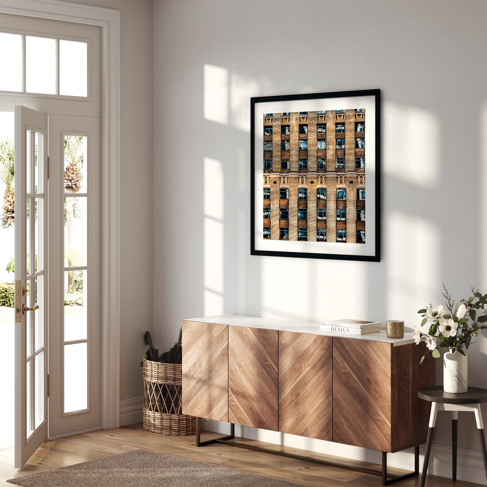 City Abstract Photography Color Fine Art Print of Wall Street New York City