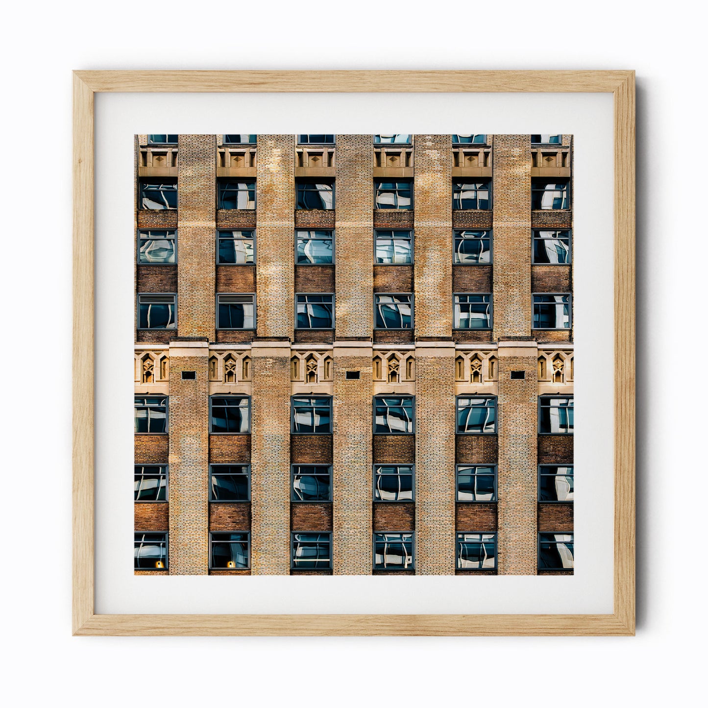 City Abstract Photography Color Fine Art Print of Wall Street New York City