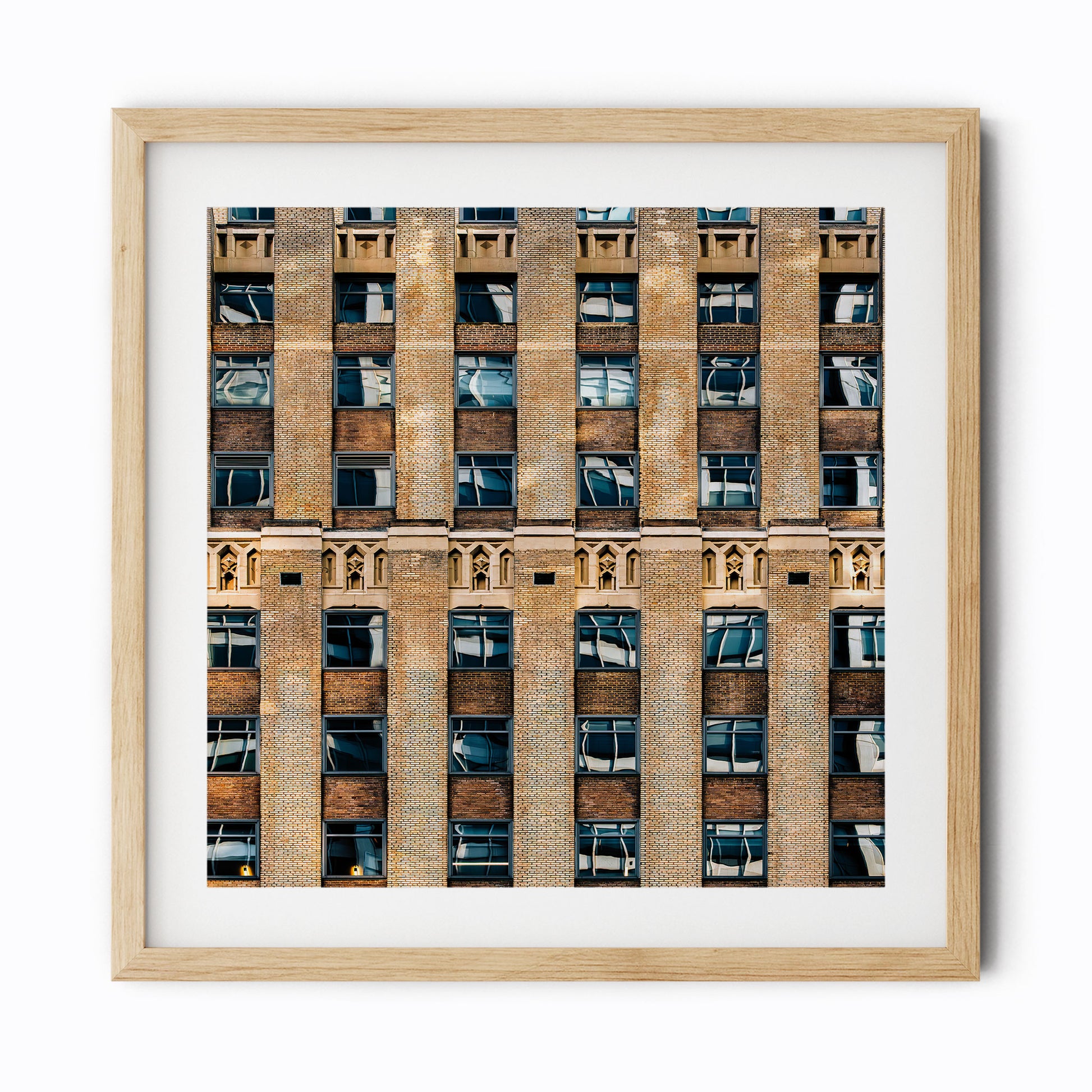 City Abstract Photography Color Fine Art Print of Wall Street New York City