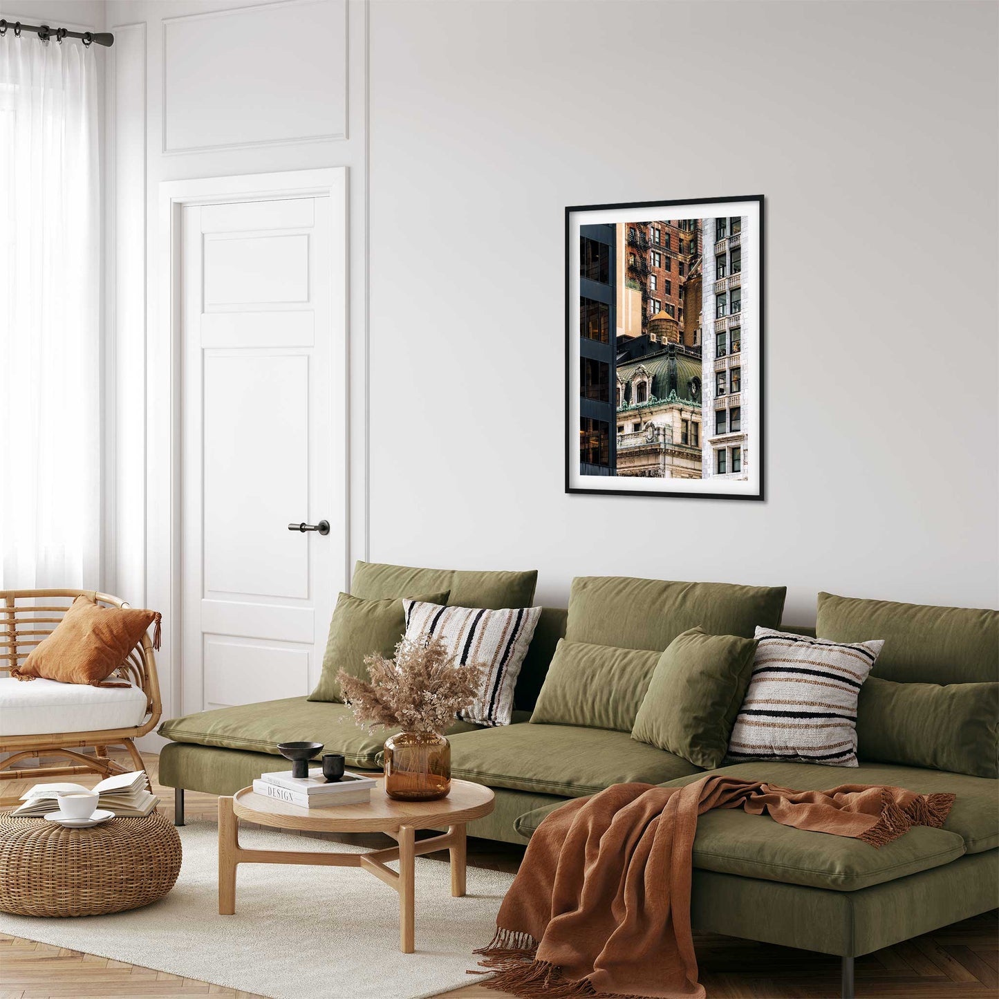 Fine Art Print of Water Tower on Liberty Street Lower Manhattan