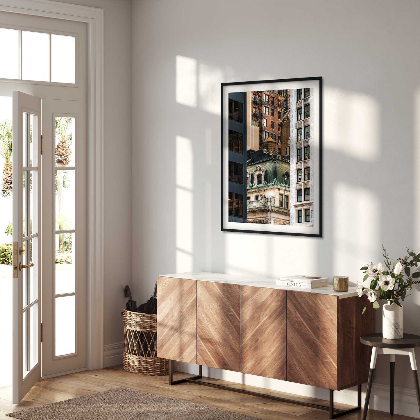 Fine Art Print of Water Tower on Liberty Street Lower Manhattan