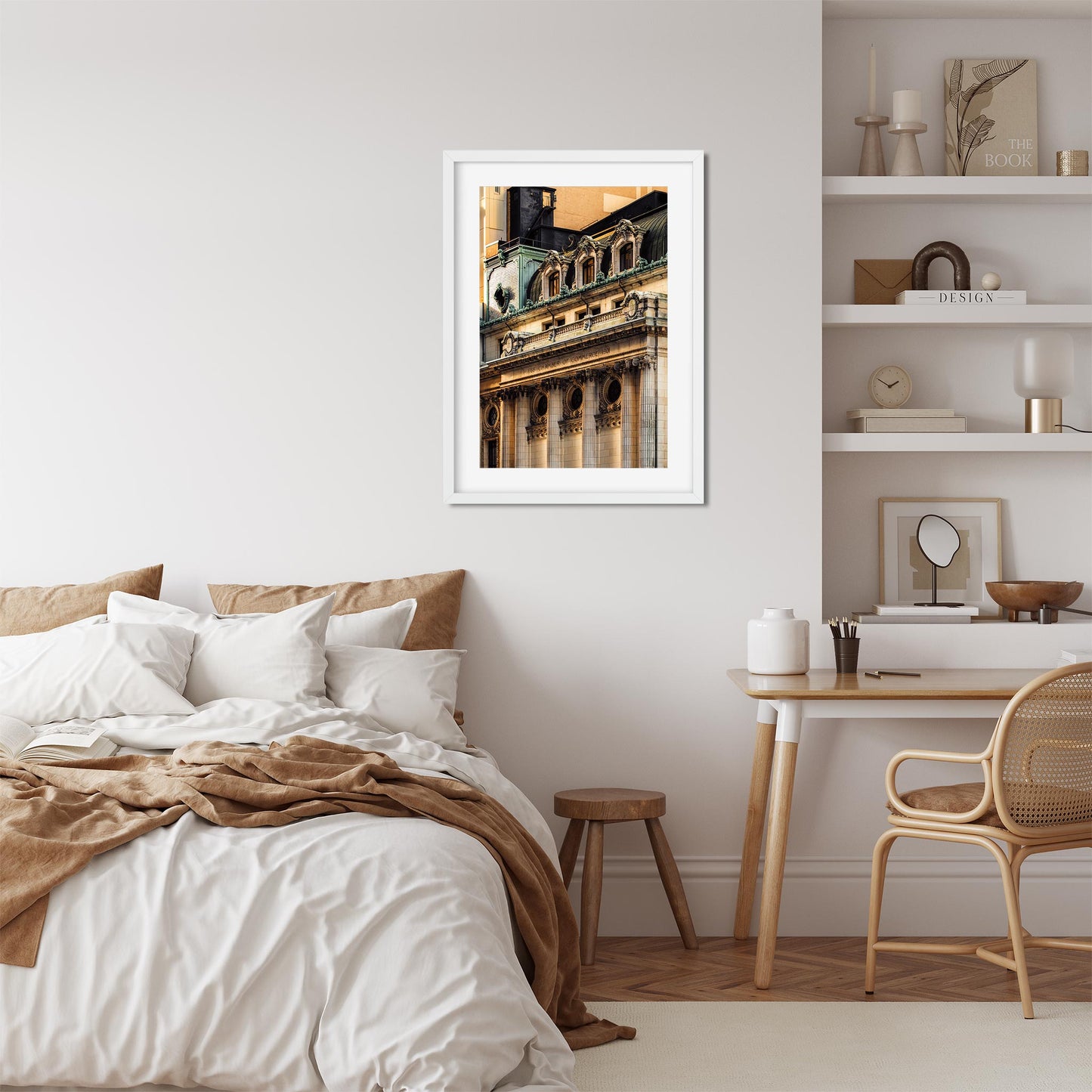 New York Cityscape Photography Color Fine Art Print of Chamber Of Commerce Building Lower Manhattan