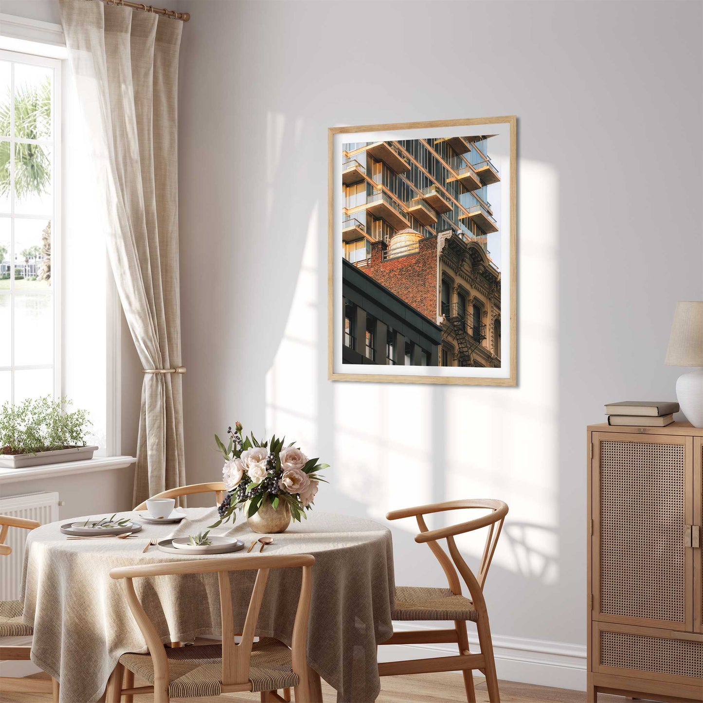 Fine Art Prints of Water Tower on Worth Street TriBeCa New York City