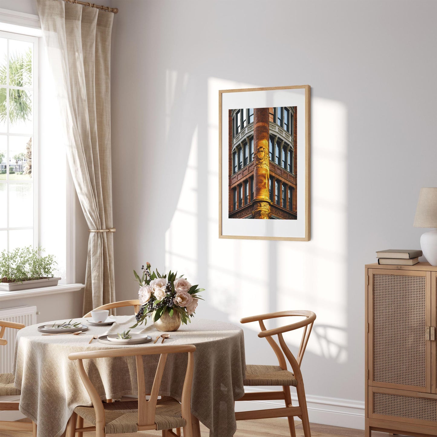 Fine art print of Facade of 841 Broadway Greenwich Village NYC