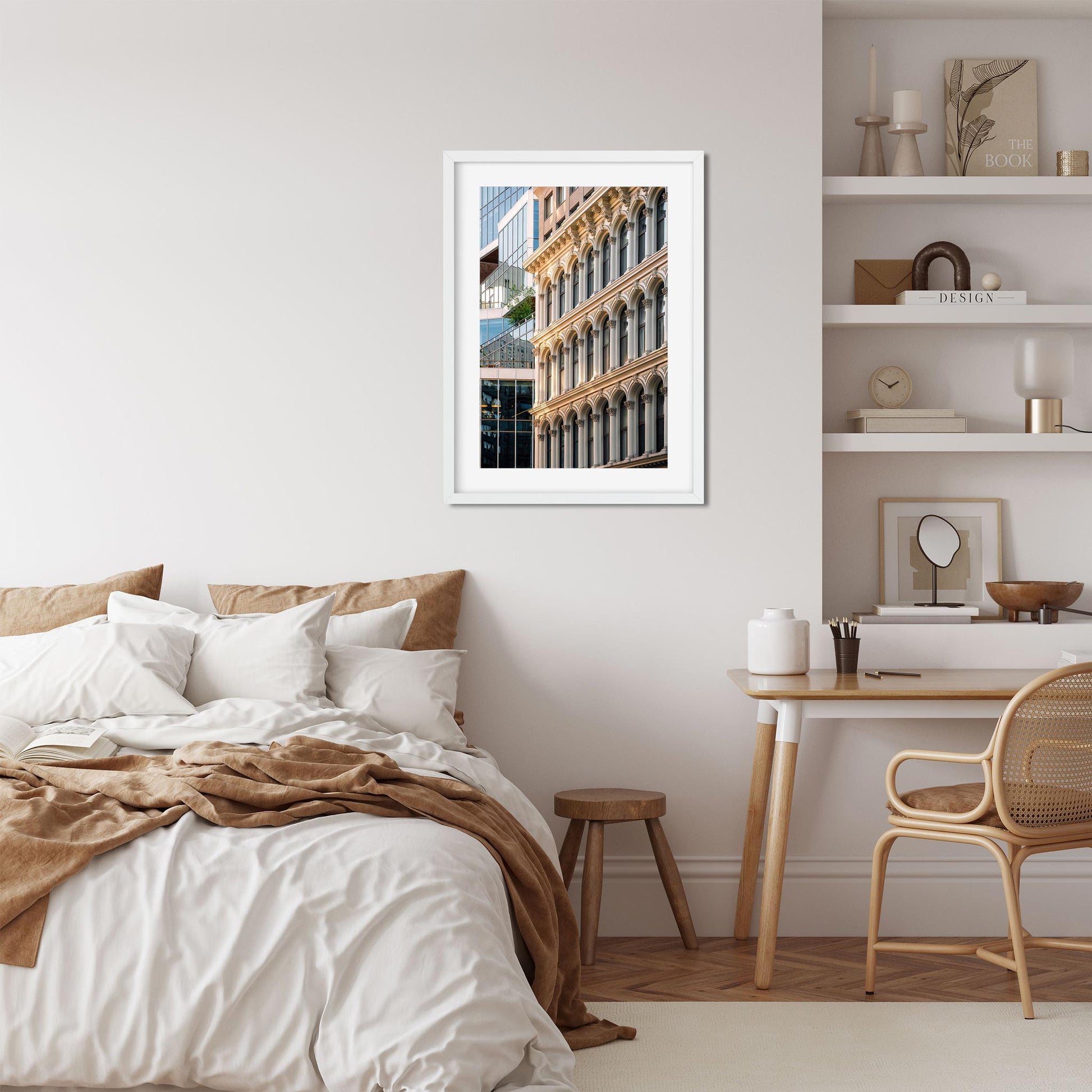 Fine art print of Facade of 799 Broadway Greenwich Village NYC