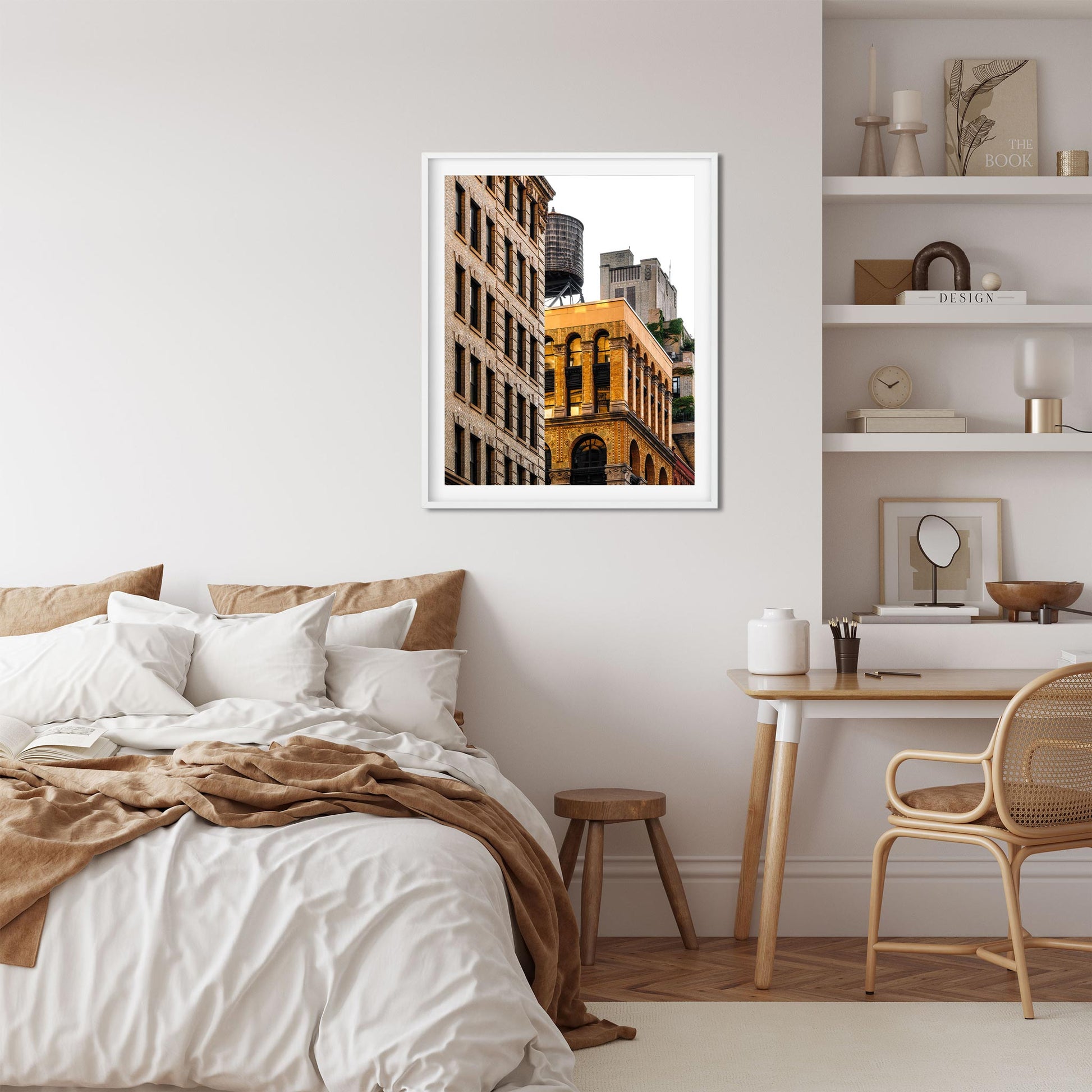 Fine art print of Water Tower on 19 W 4th Street Greenwich Village New York City