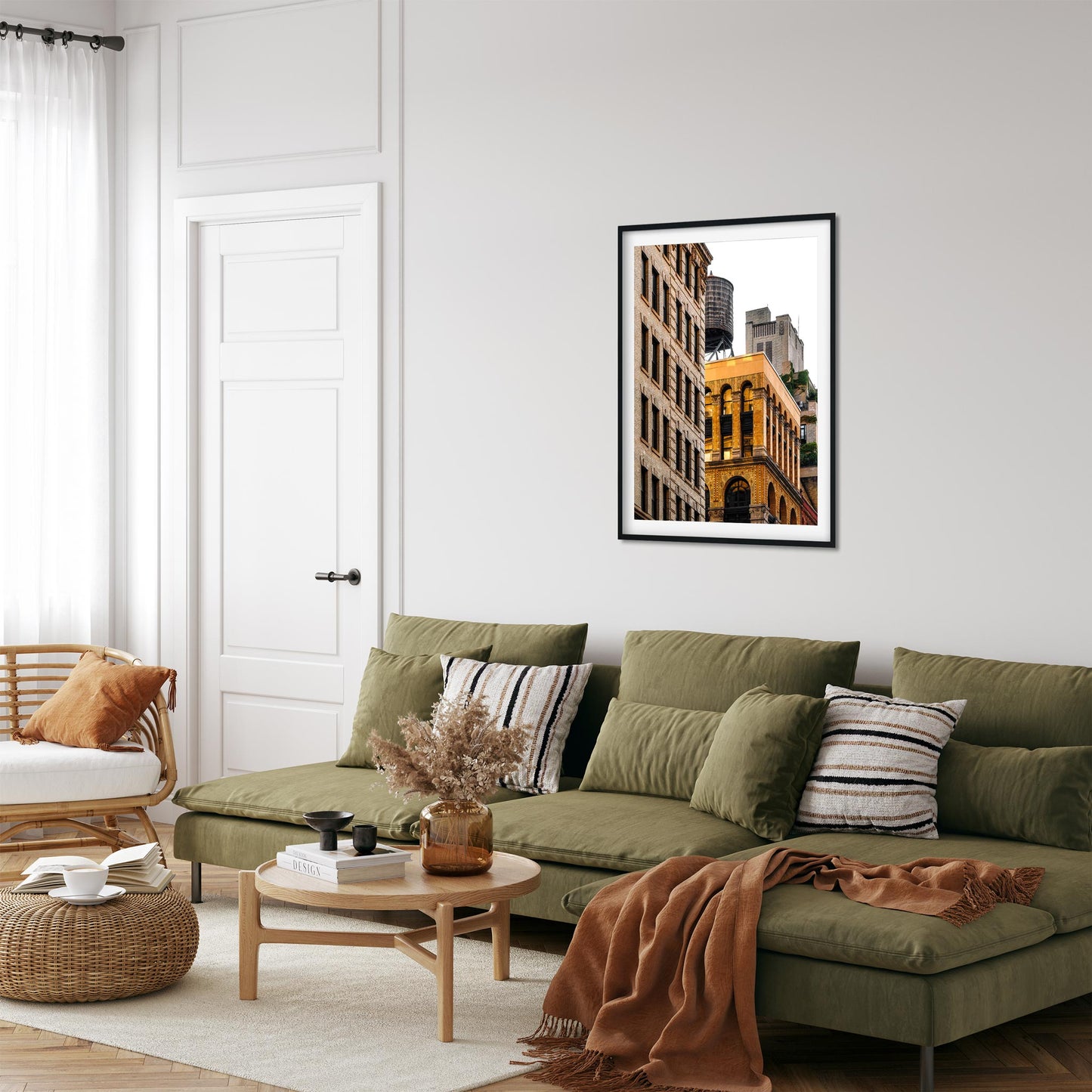 Fine art print of Water Tower on 19 W 4th Street Greenwich Village New York City