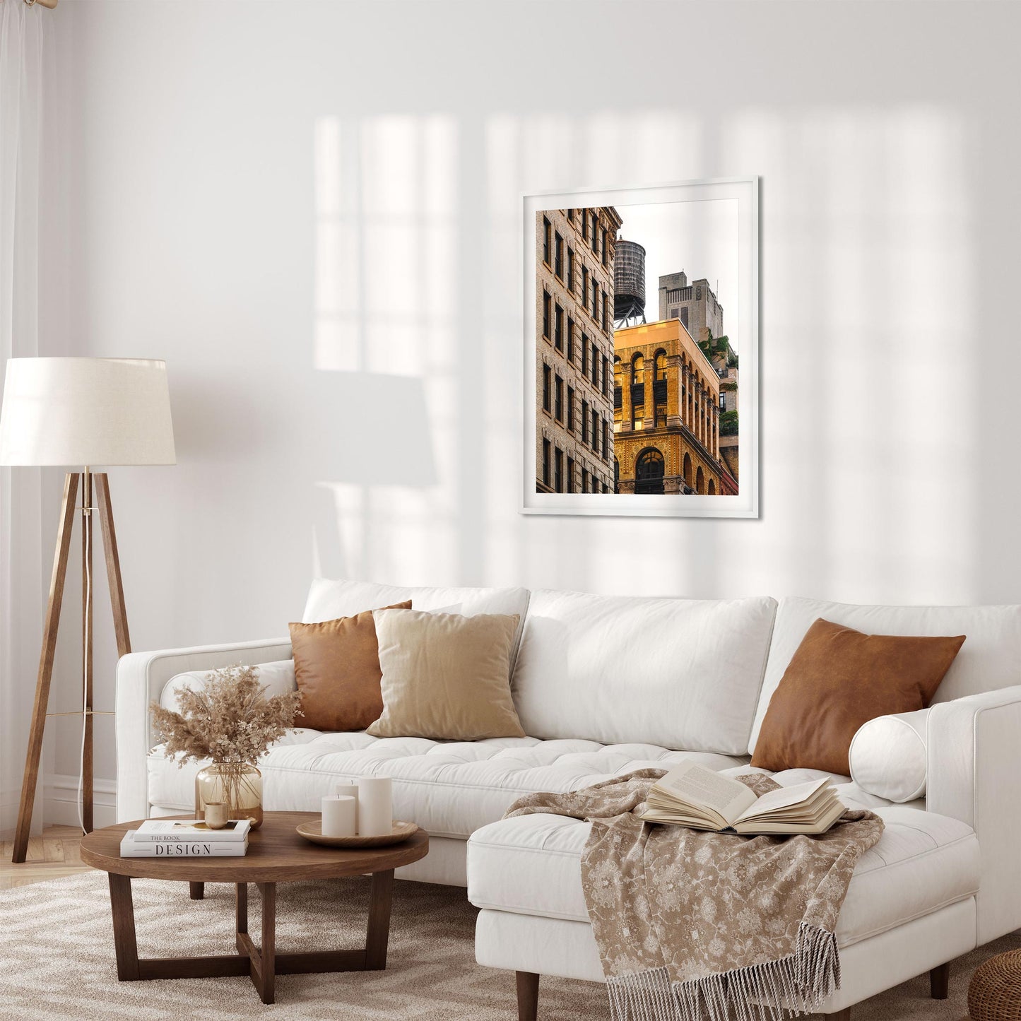 Fine art print of Water Tower on 19 W 4th Street Greenwich Village New York City