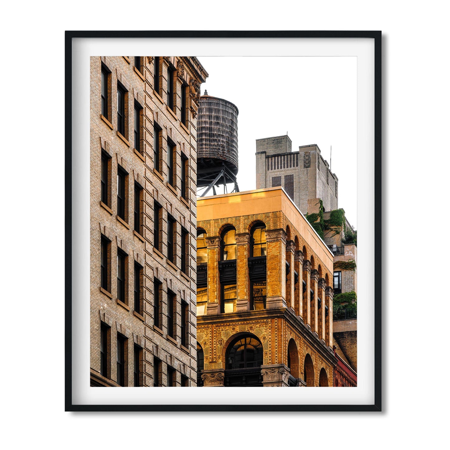 Fine art print of Water Tower on 19 W 4th Street Greenwich Village New York City