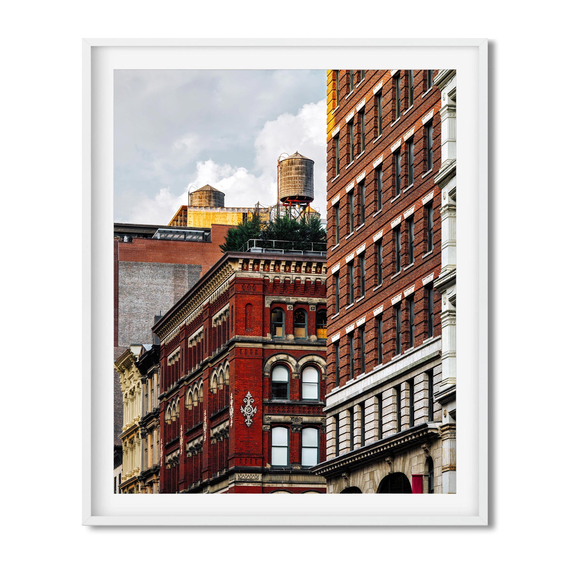 Fine art print of Water Tower on 676 Broadway, NoHo Manhattan New York City