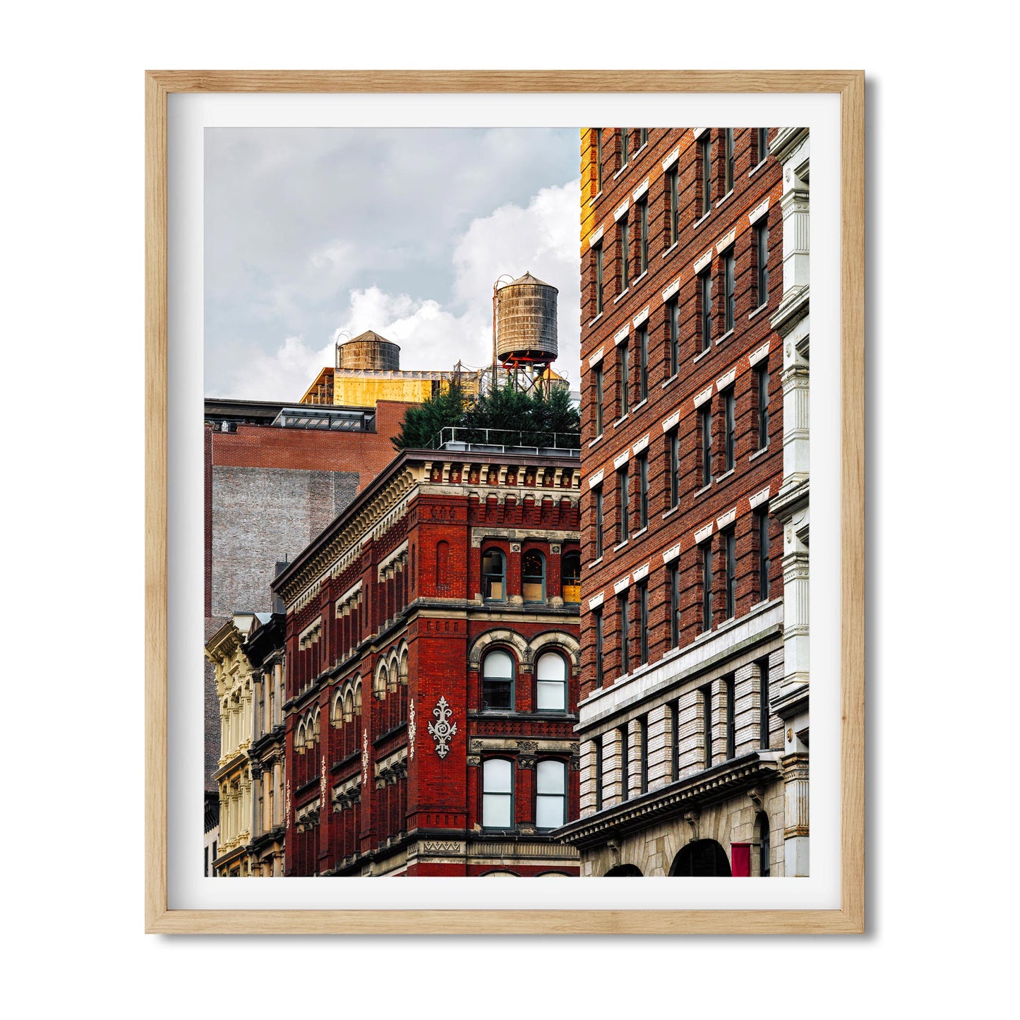 Fine art print of Water Tower on 676 Broadway, NoHo Manhattan New York City