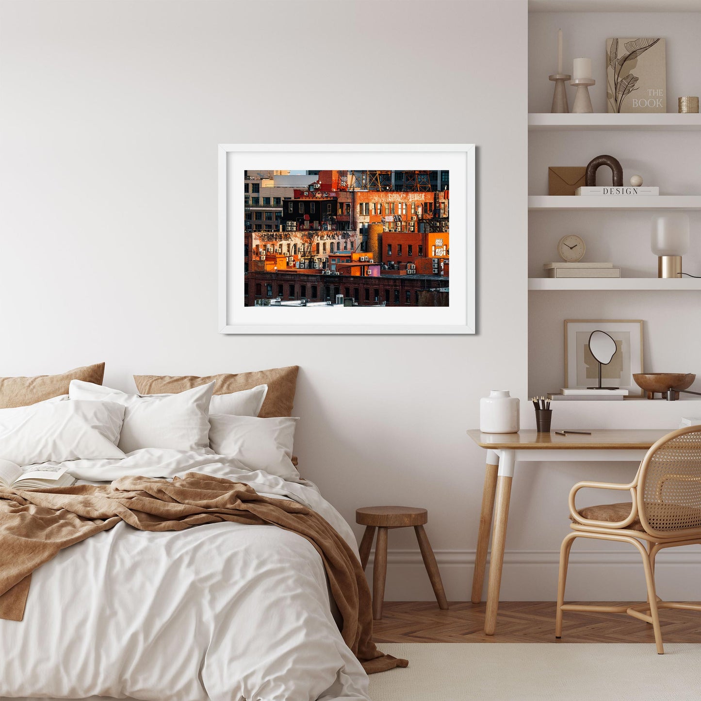 Fine art print of The Rooftop of DUMBO Brooklyn at Sunset 