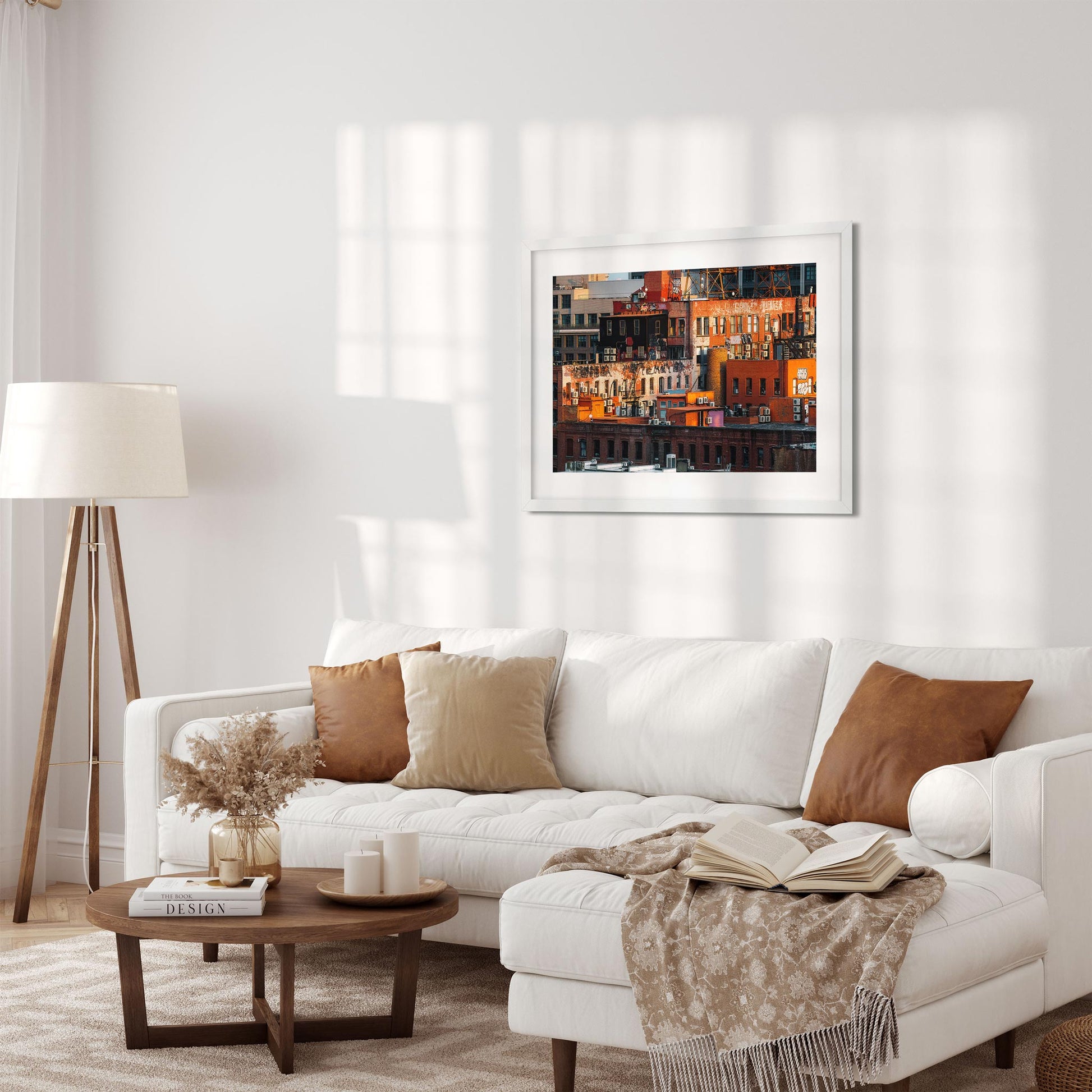 Fine art print of The Rooftop of DUMBO Brooklyn at Sunset 