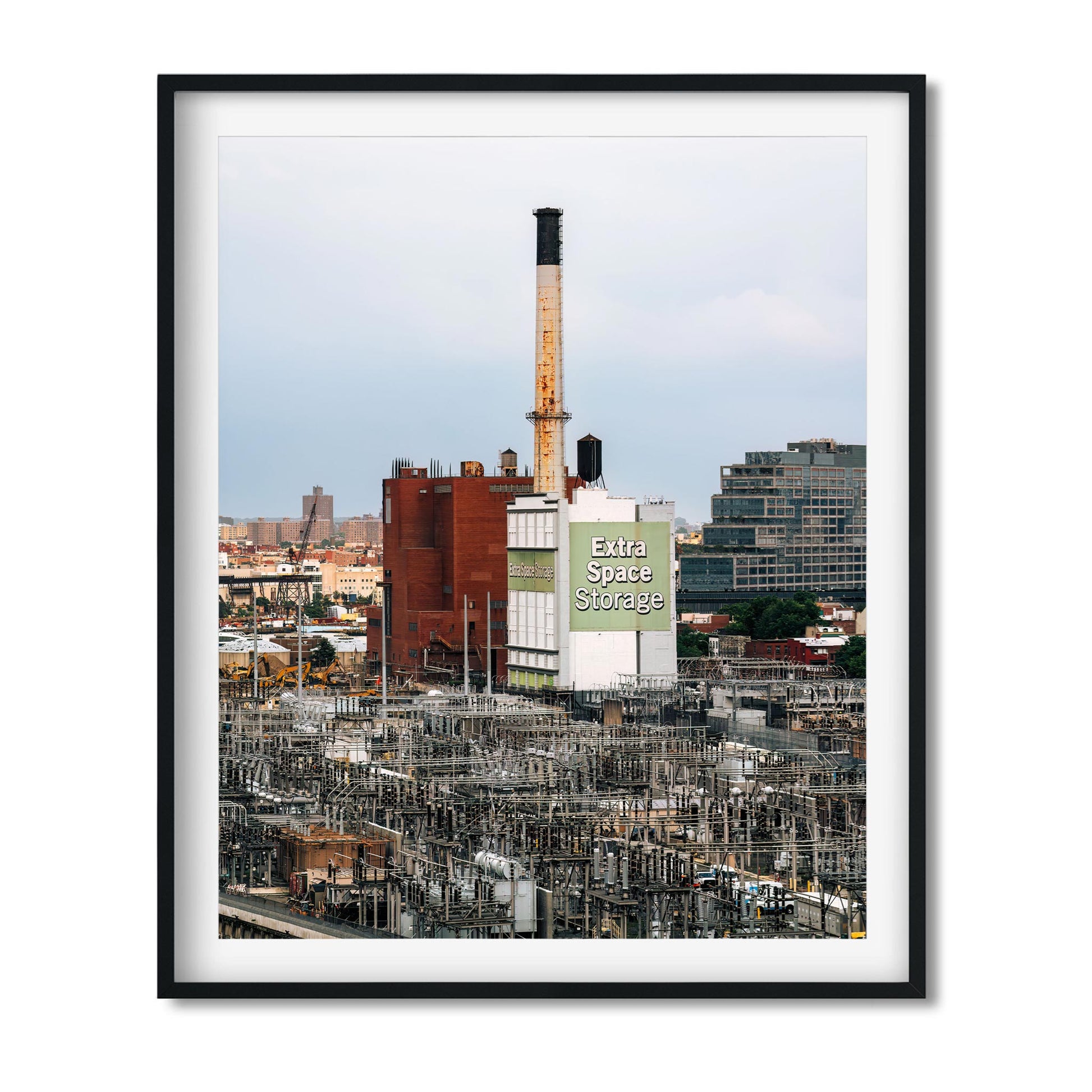 Fine art print of Water Tower in Vinegar Hill, Brooklyn