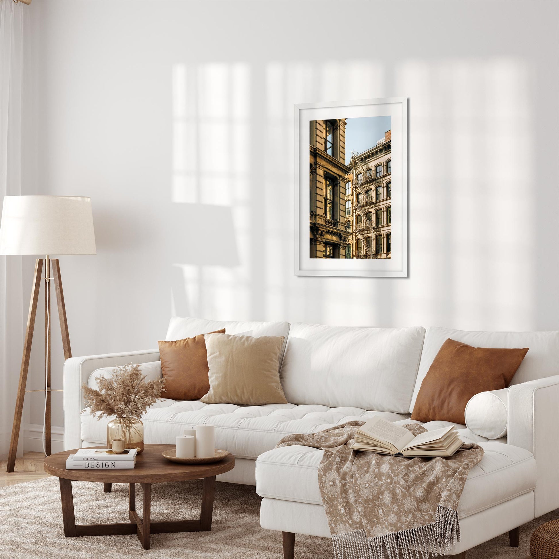 Fine art print of Architectures on Mercer and Bloome Street, SOHO, New York City