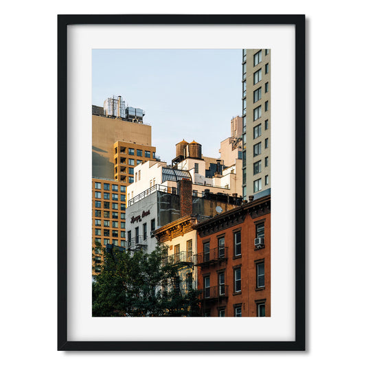 Fine art print of Longo Bros W 36th St and Ninth Ave Midtown Manhattan NYC