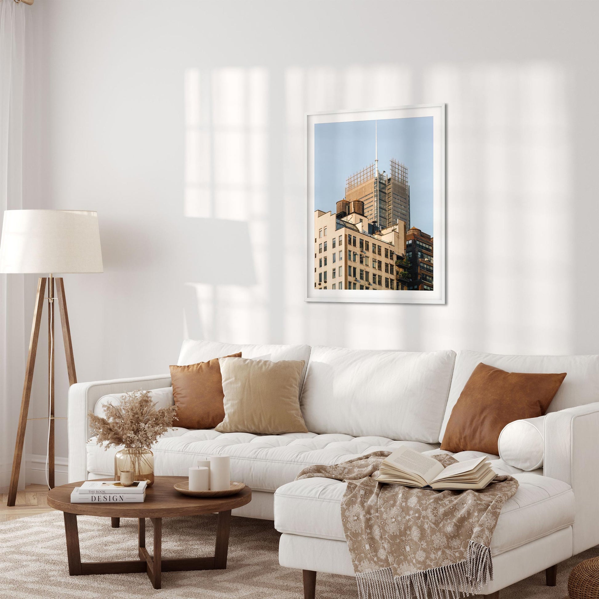 Fine art print of Water Tower on 344 W 38th St in Garment District NYC