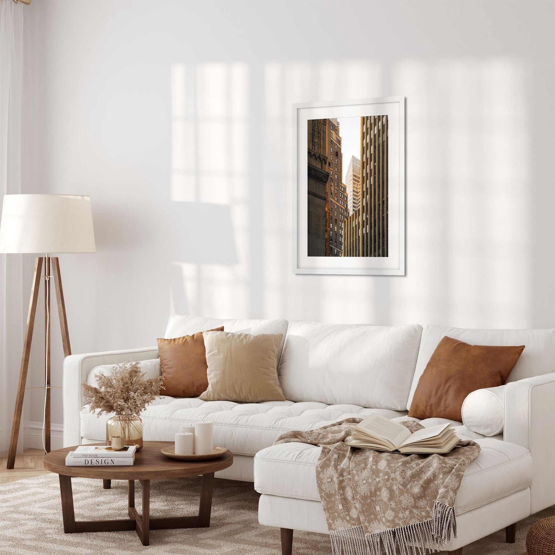 Fine art print of Facades of 561 7th Ave in Midtown Manhattan NYC