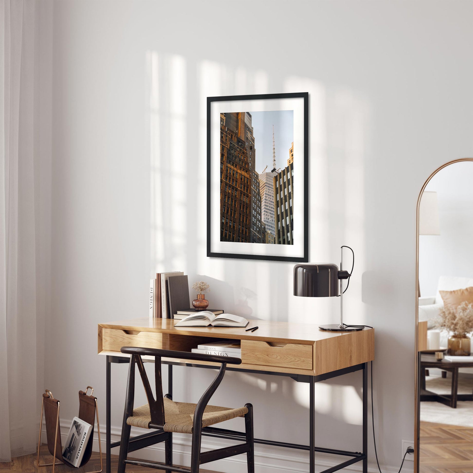 Fine art print of Facades of 10 Times Square Midtown Manhattan