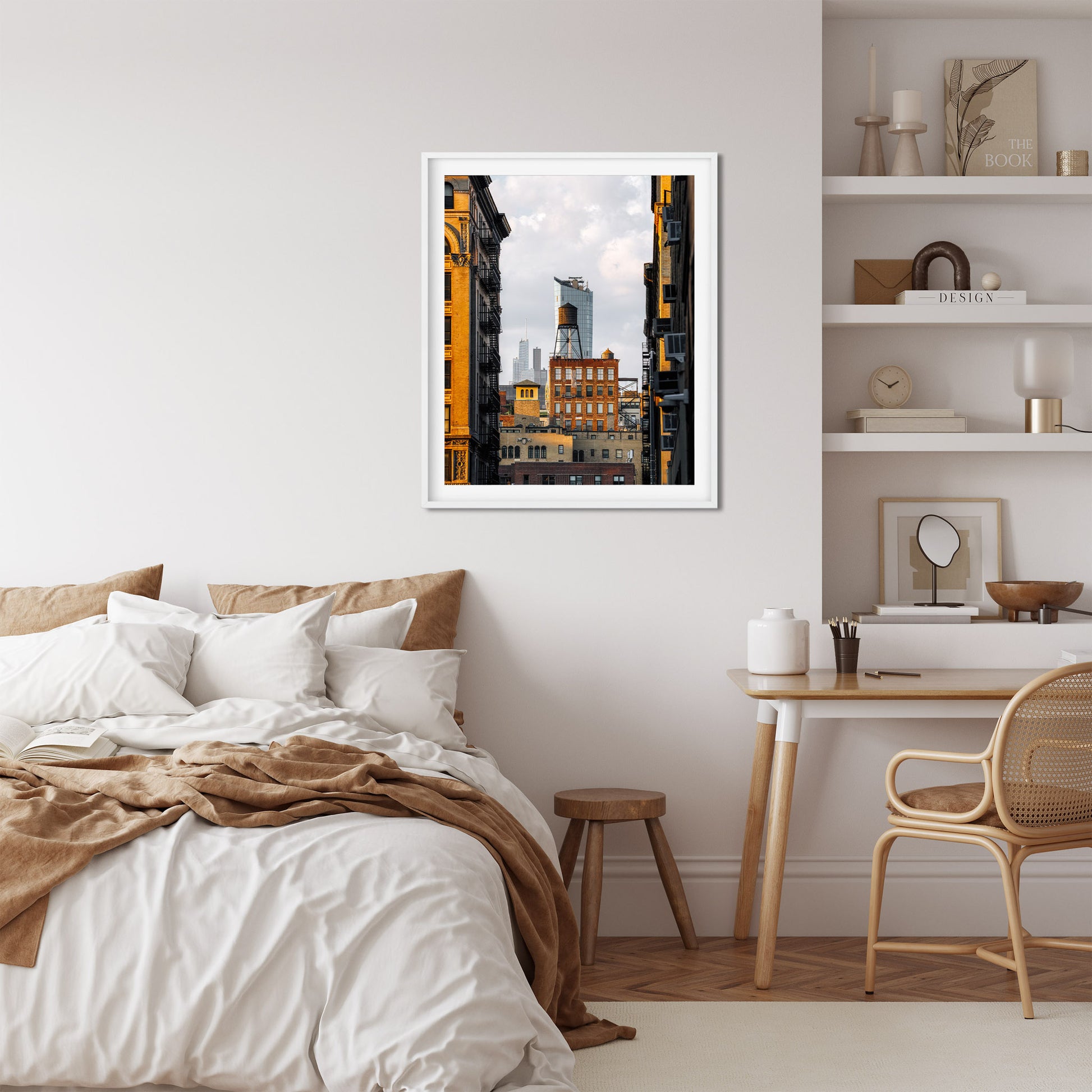 Fine Art Print of Water Tower on 29 E 10th Street Greenwich Village
