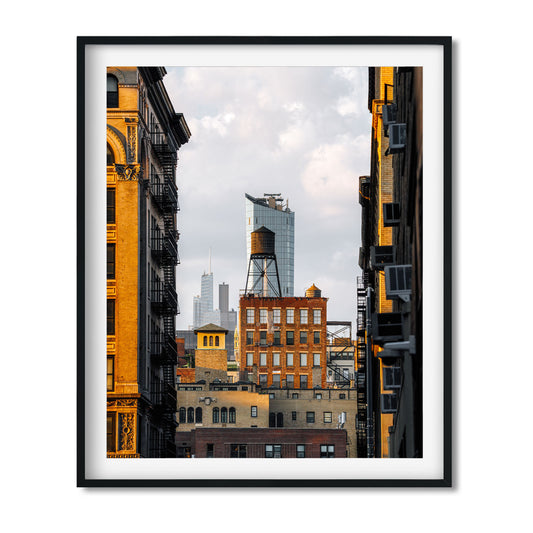 Fine Art Print of Water Tower on 29 E 10th Street Greenwich Village