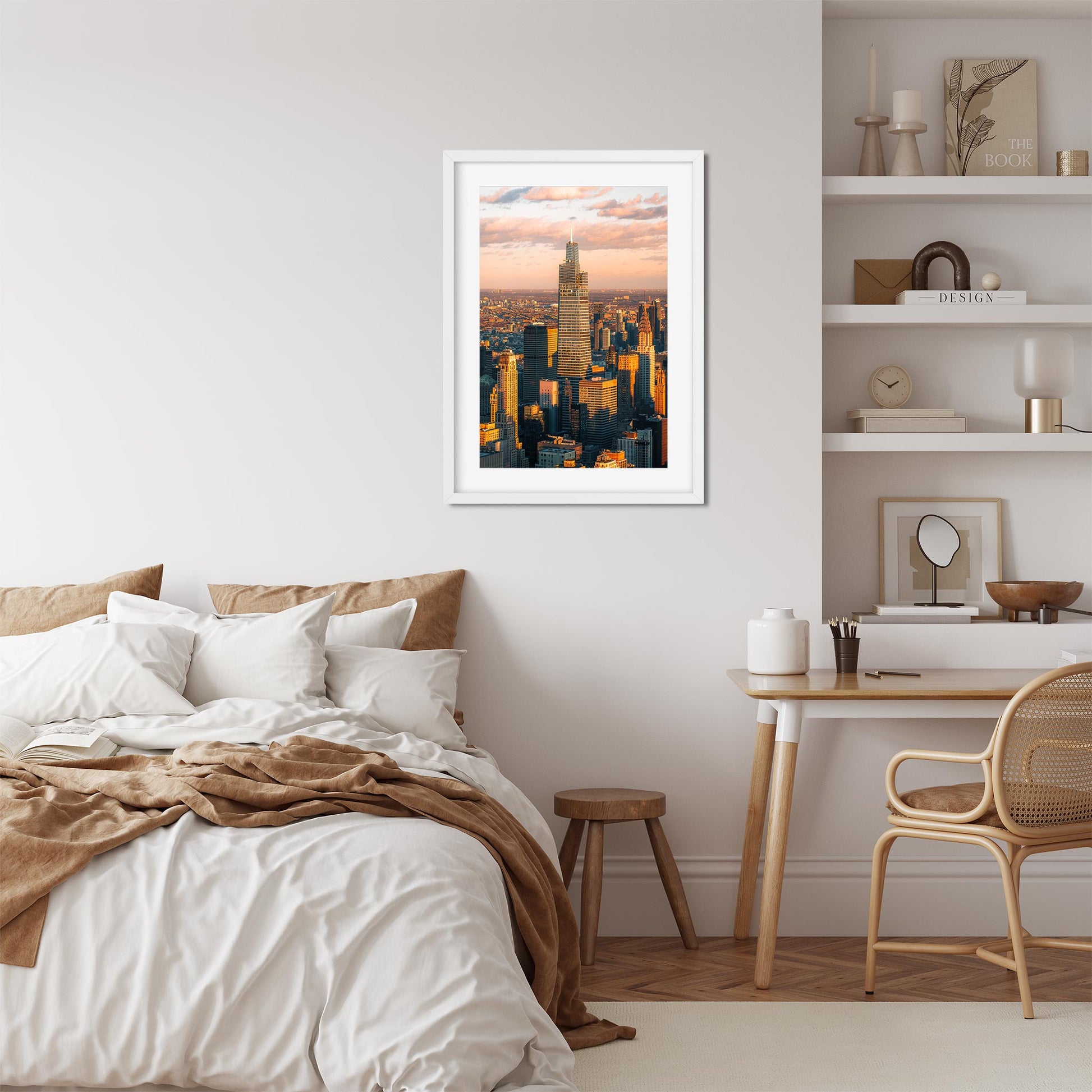 Fine art print of One Vanderbilt at Sunset Midtown Manhattan New York City