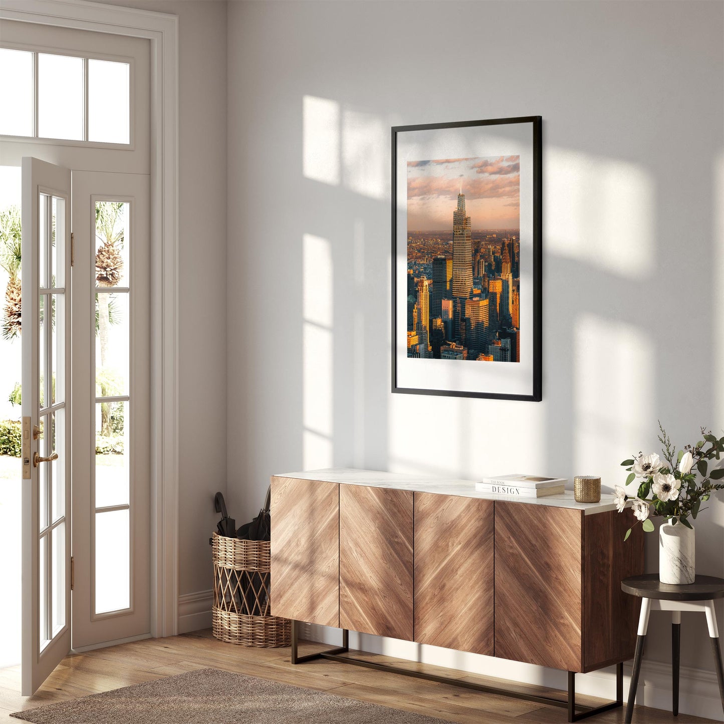 Fine art print of One Vanderbilt at Sunset Midtown Manhattan New York City
